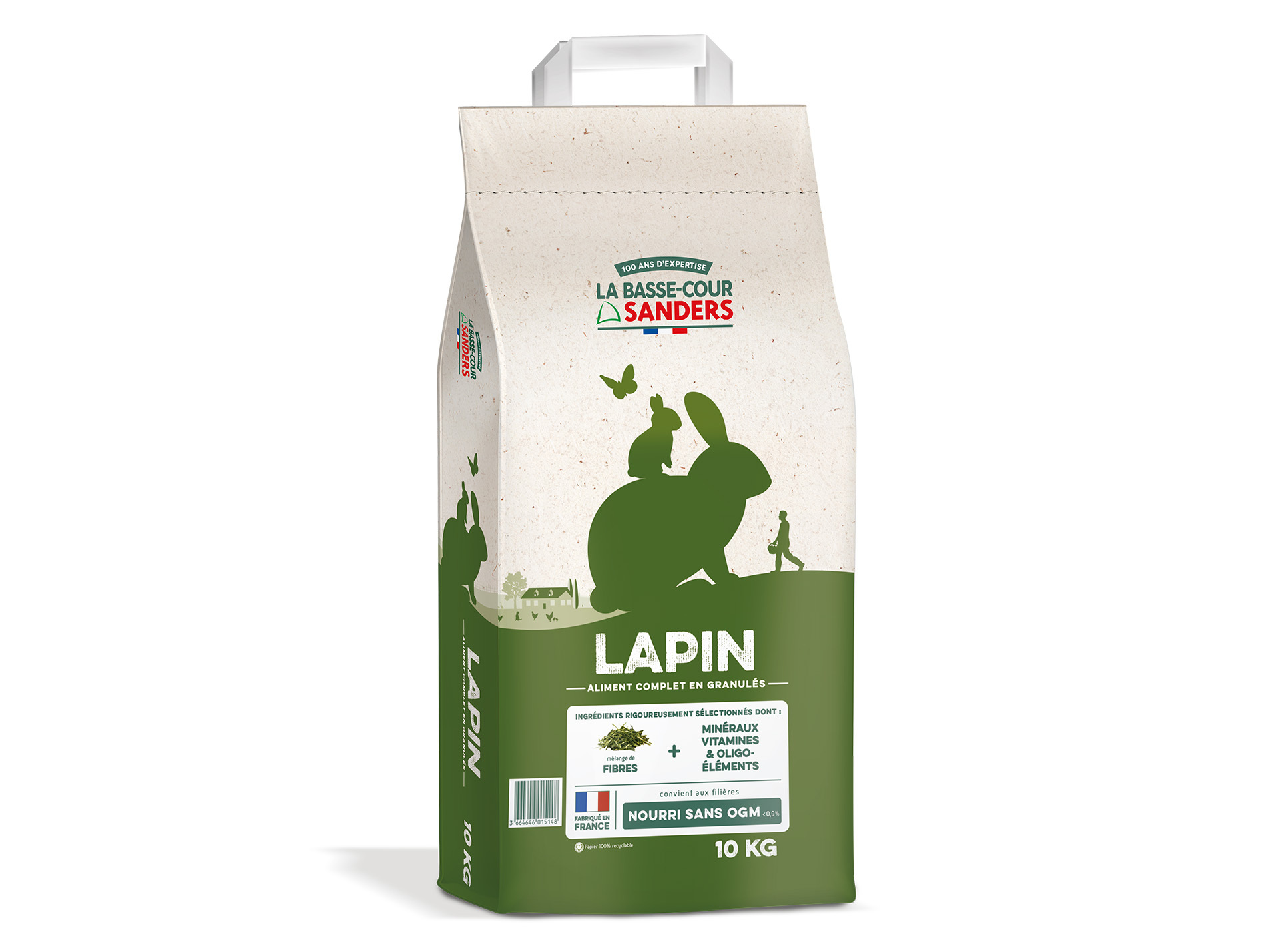 Granulés lapin SANDERS 10kg