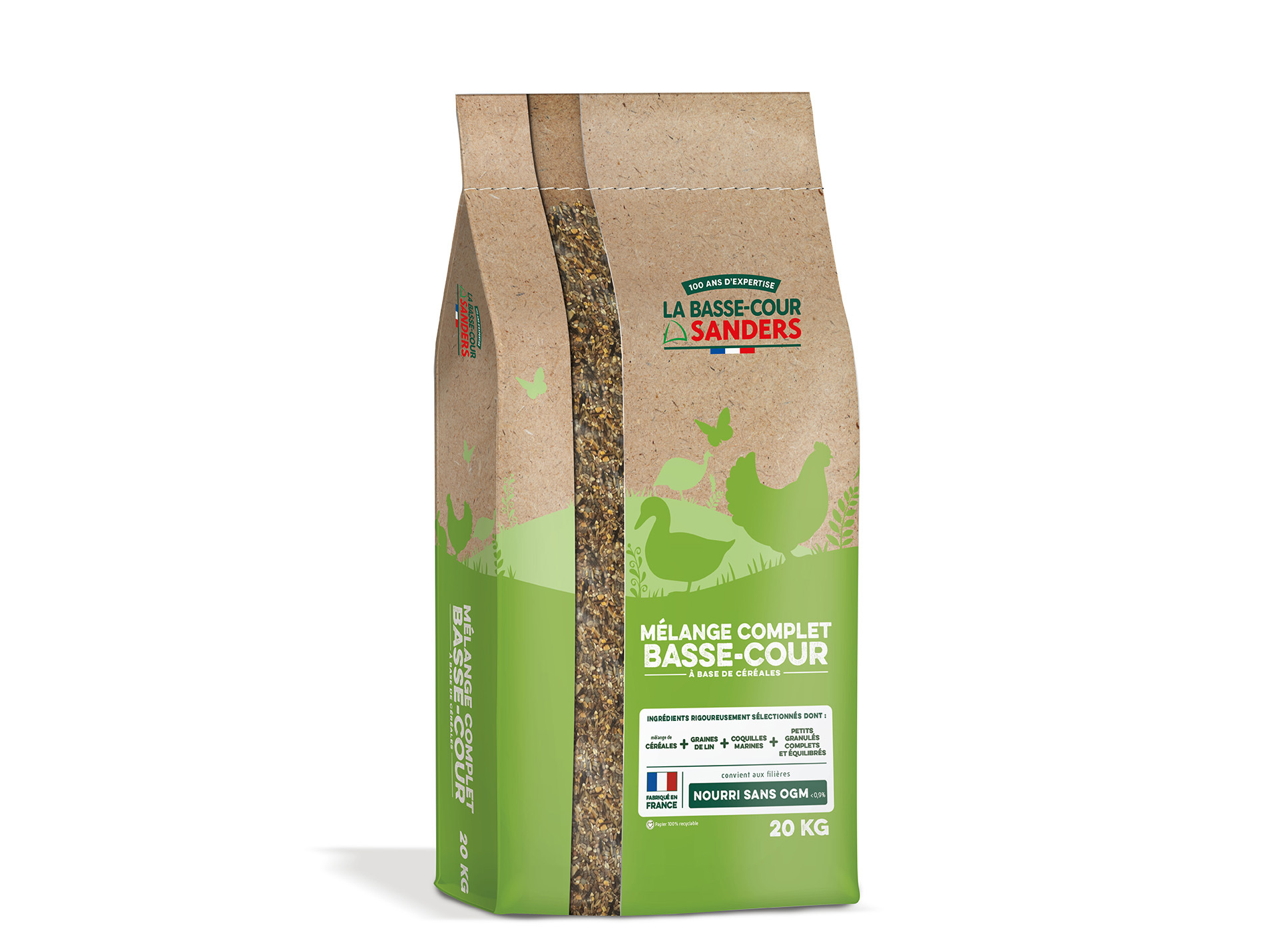 Mélange complet volailles SANDERS 20kg