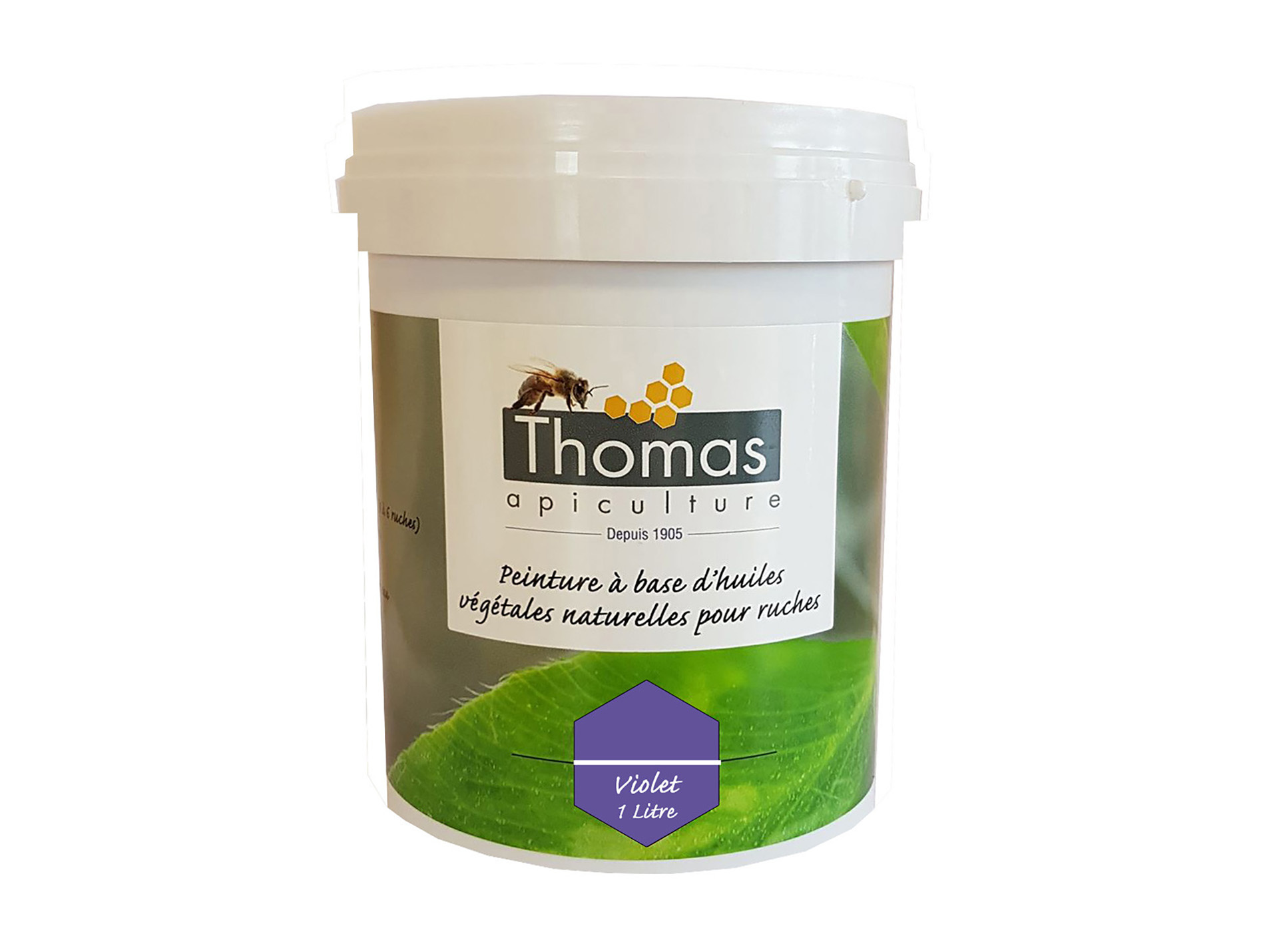 Peinture Végétale Thomas Violet 1L