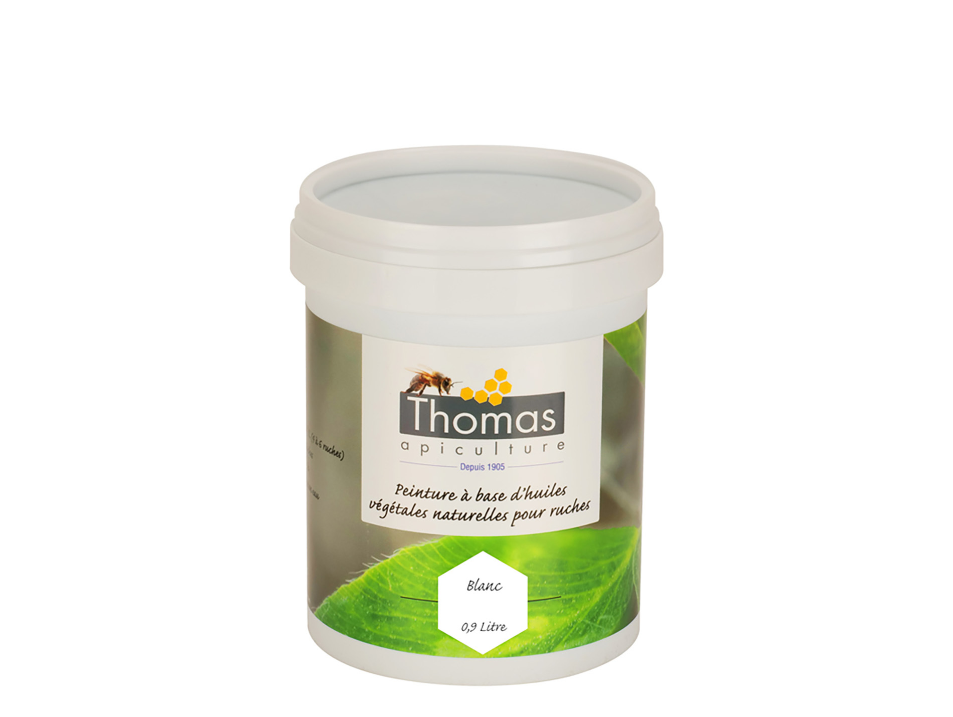 Peinture Végétale Thomas Blanc 1L