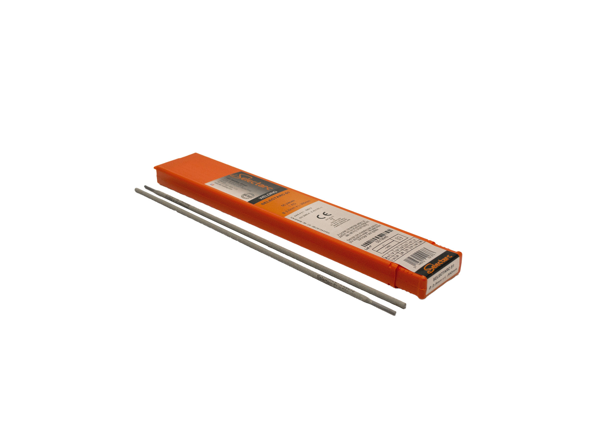 Electrode inox 316L SELECTARC Ø3,2mm x L.350mm x7
