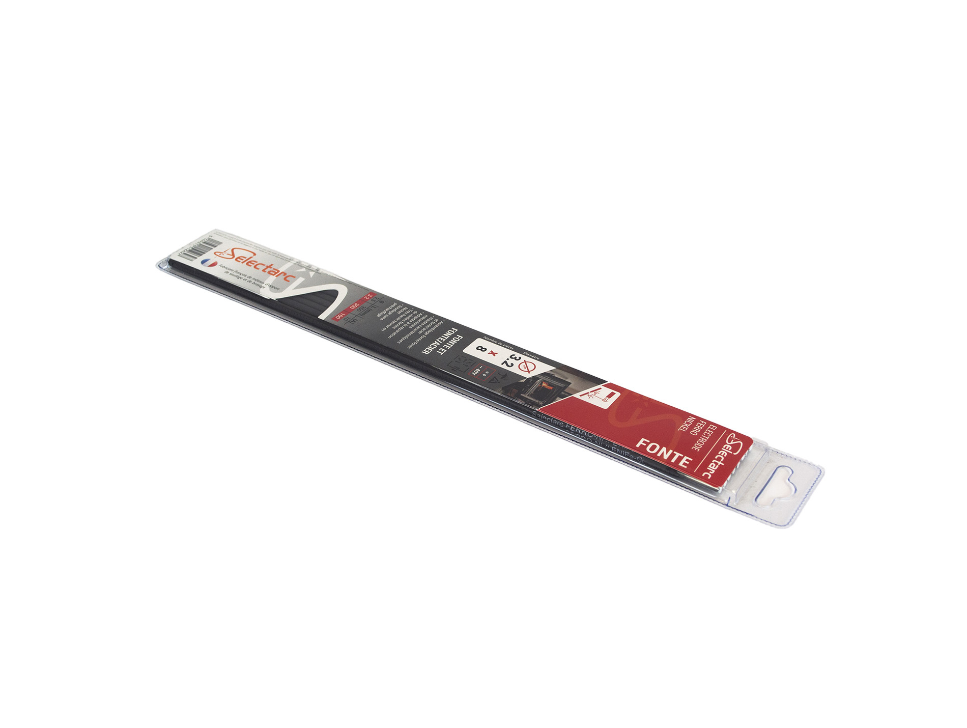 Electrode fonte SELECTARC Ø3,2mm x L.350mm x8