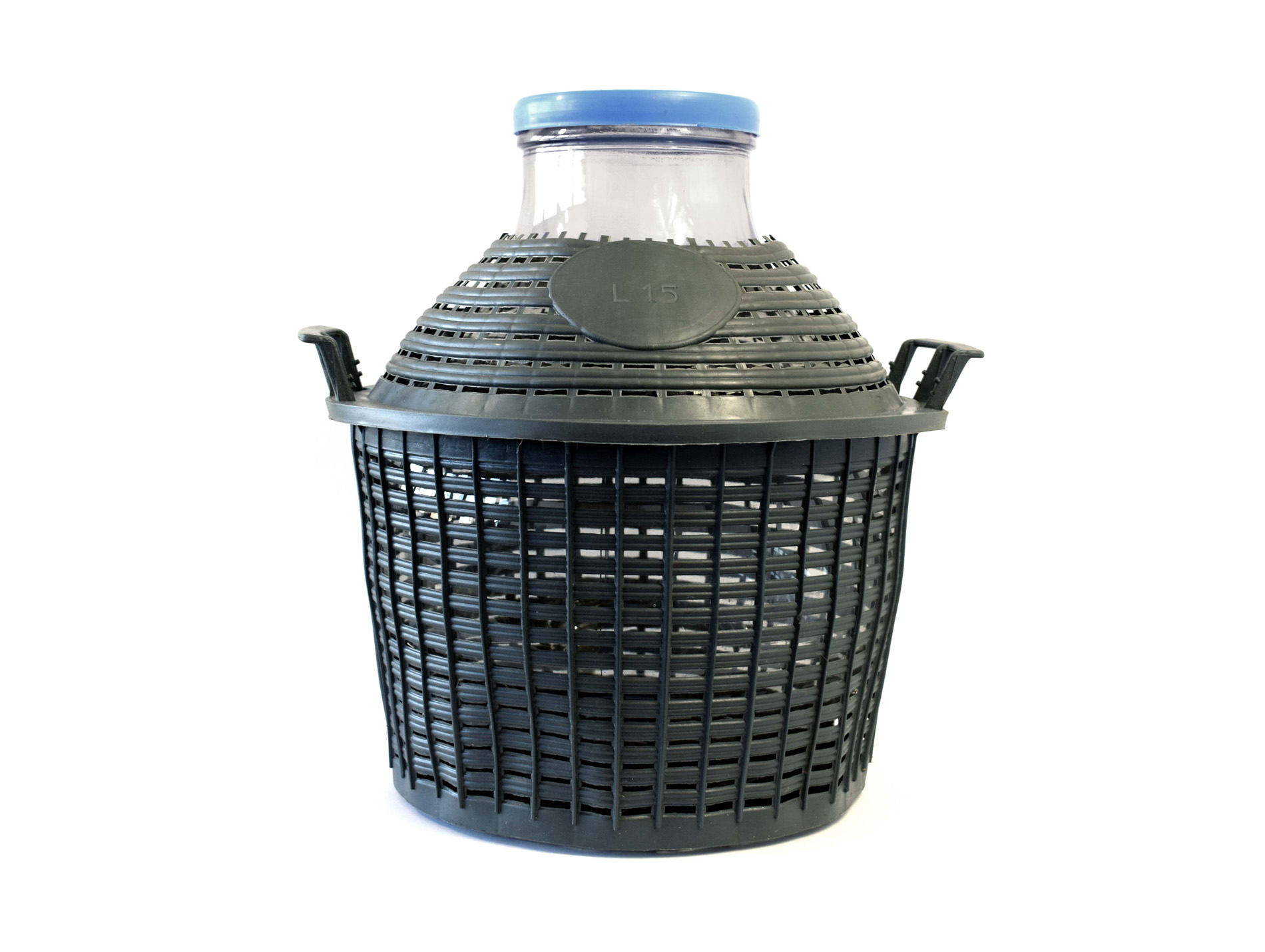 Bonbonne en verre DUHALLE col large 15L