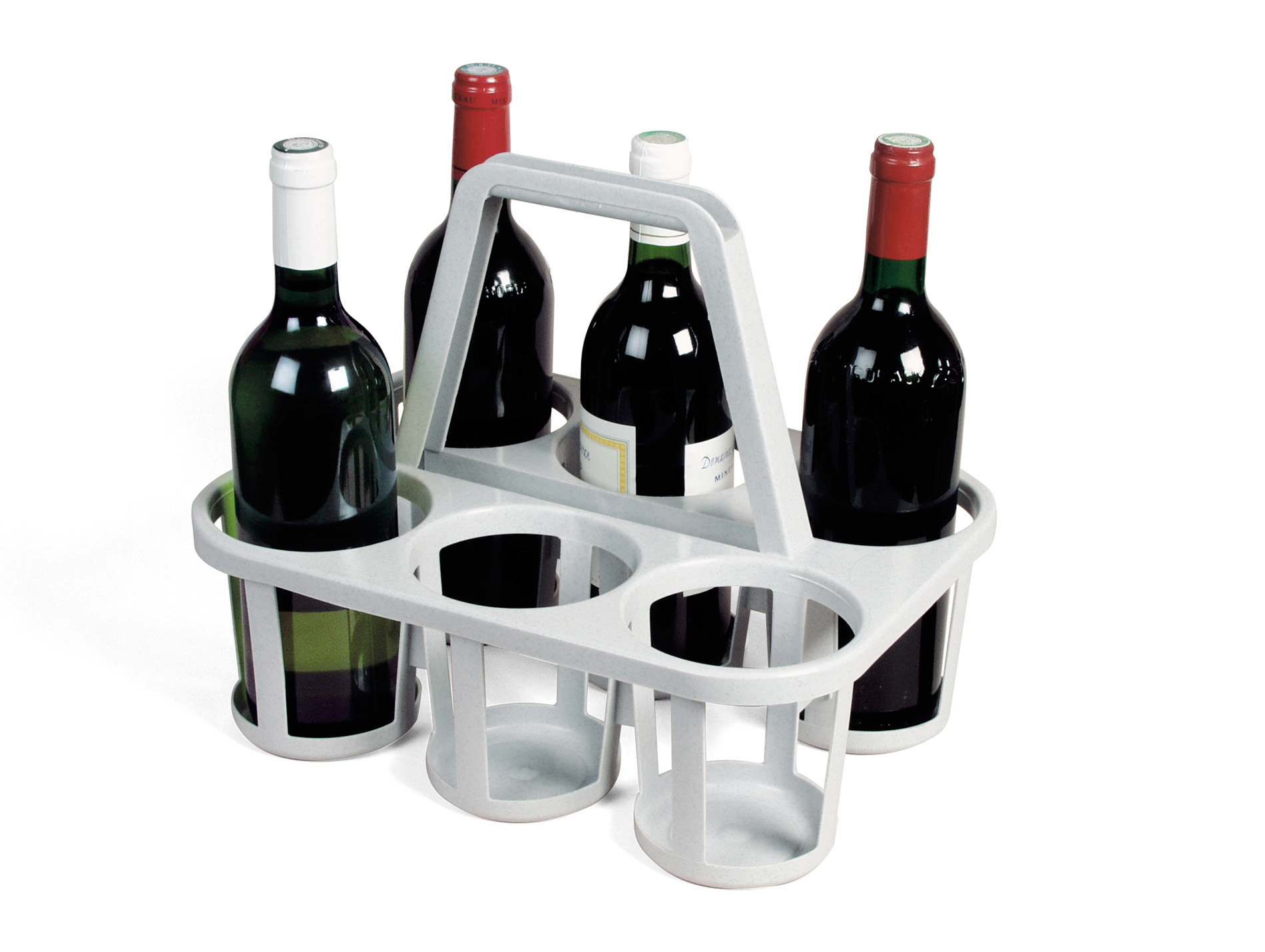 Porte-bouteilles DUHALLE 6 places plastique  gris