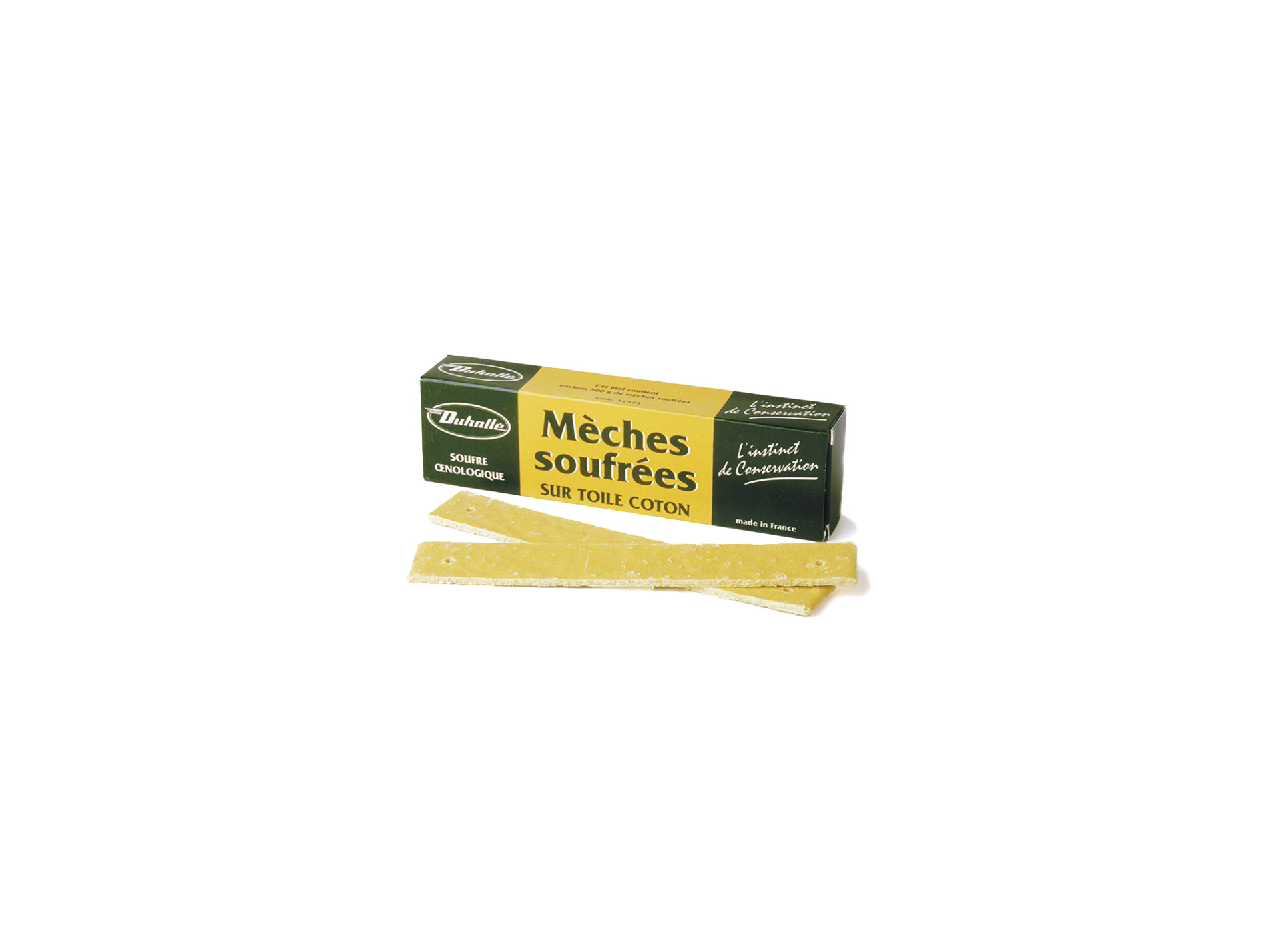 Mèches soufrées DUHALLE x12