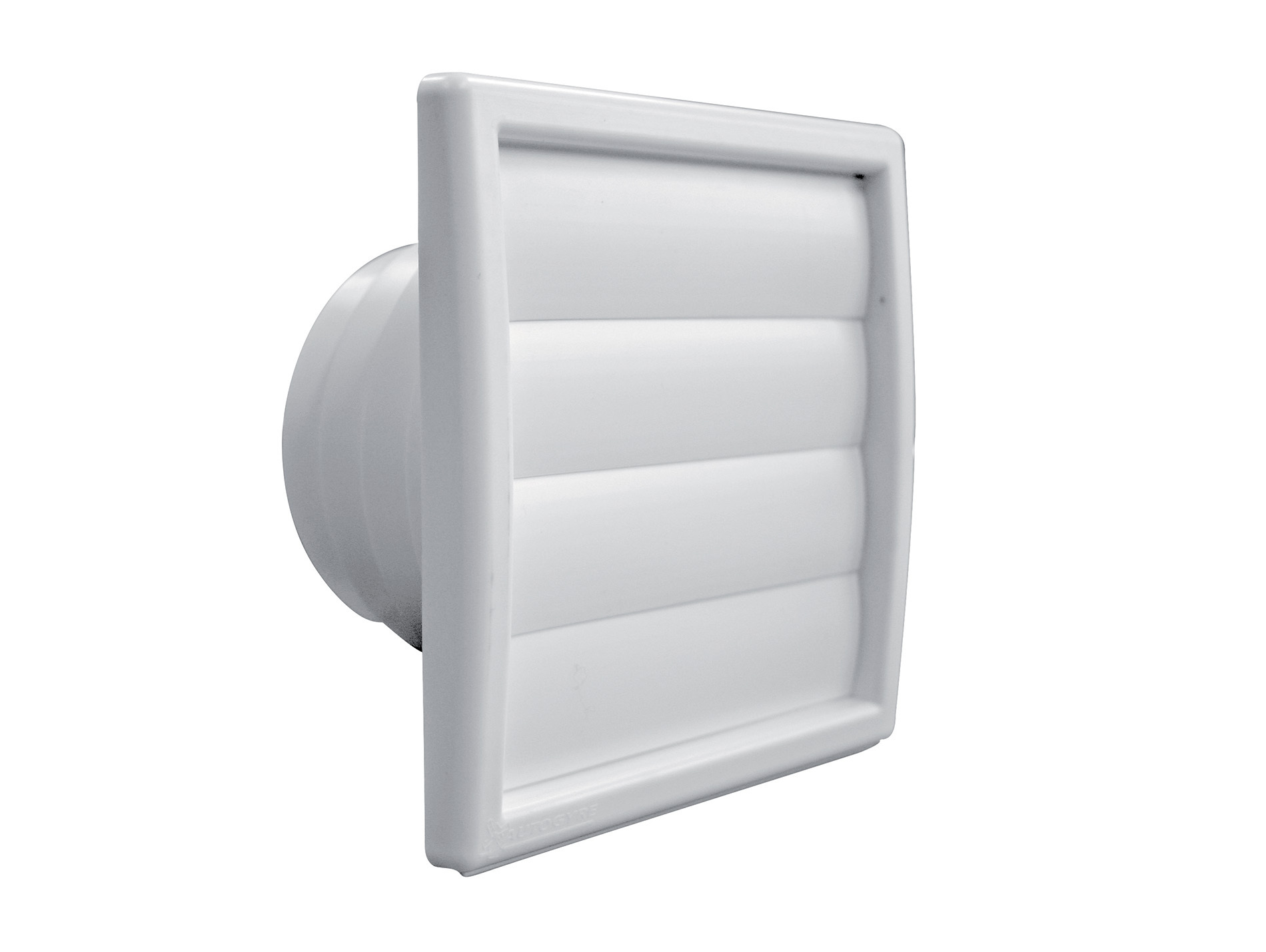 Clapet d'aération extérieur blanc Ø100/130mm