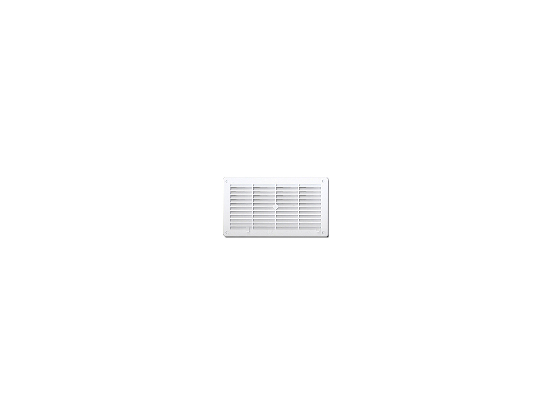 Grille PVC blanc 250x146mm