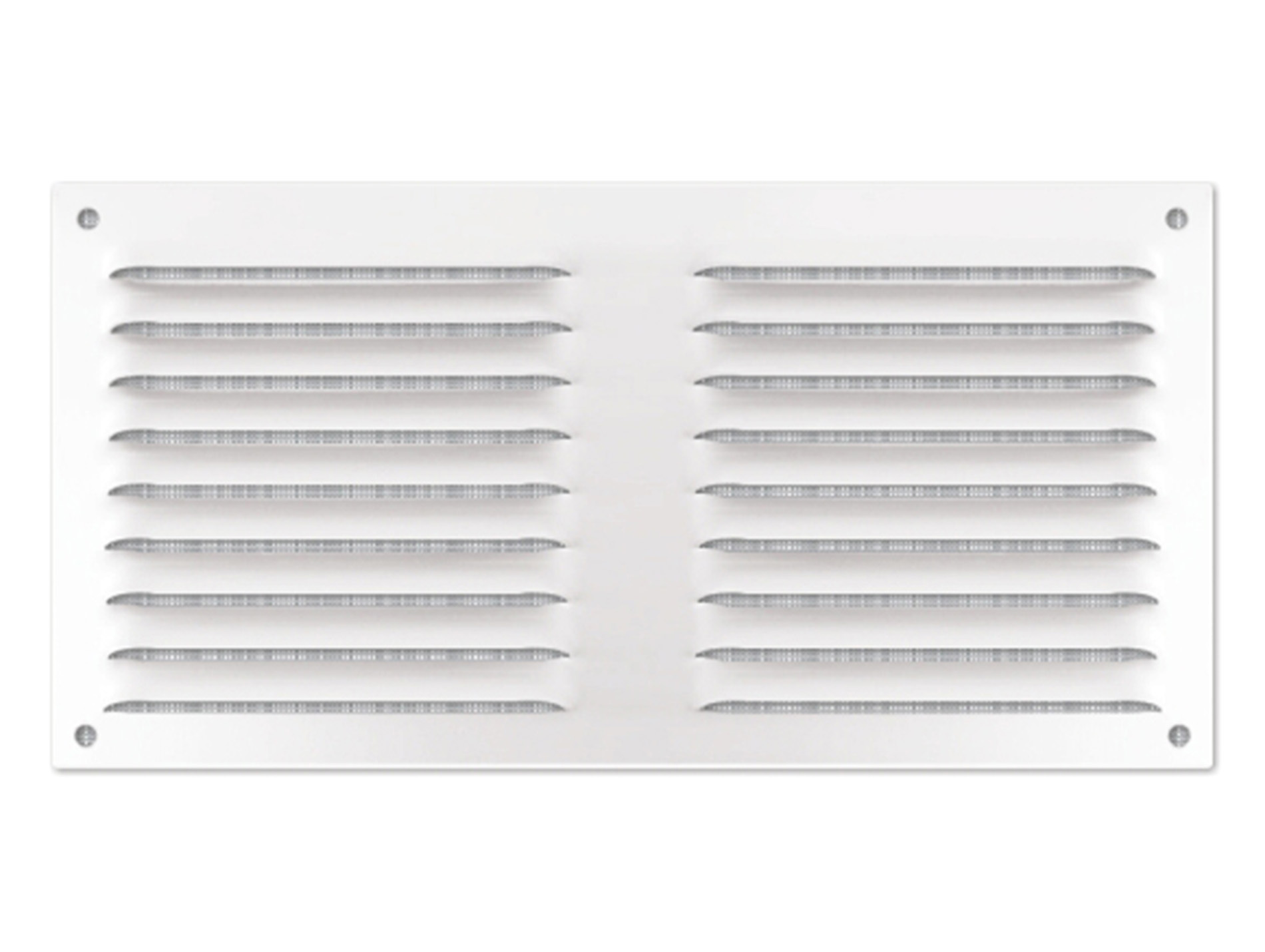 Grille aluminium blanc 100x200mm