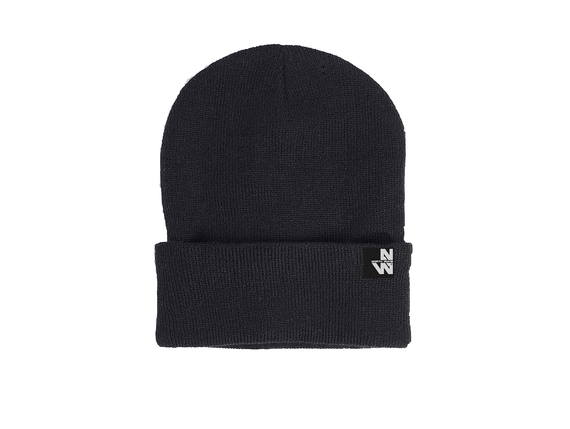 Bonnet NINE WORTHS acrylique réversible noir