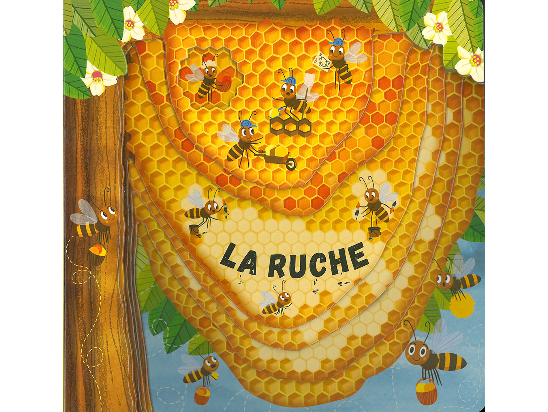 Dans la ruche au coeur de la vie des abeilles EDITIONS GRENOUILLE
