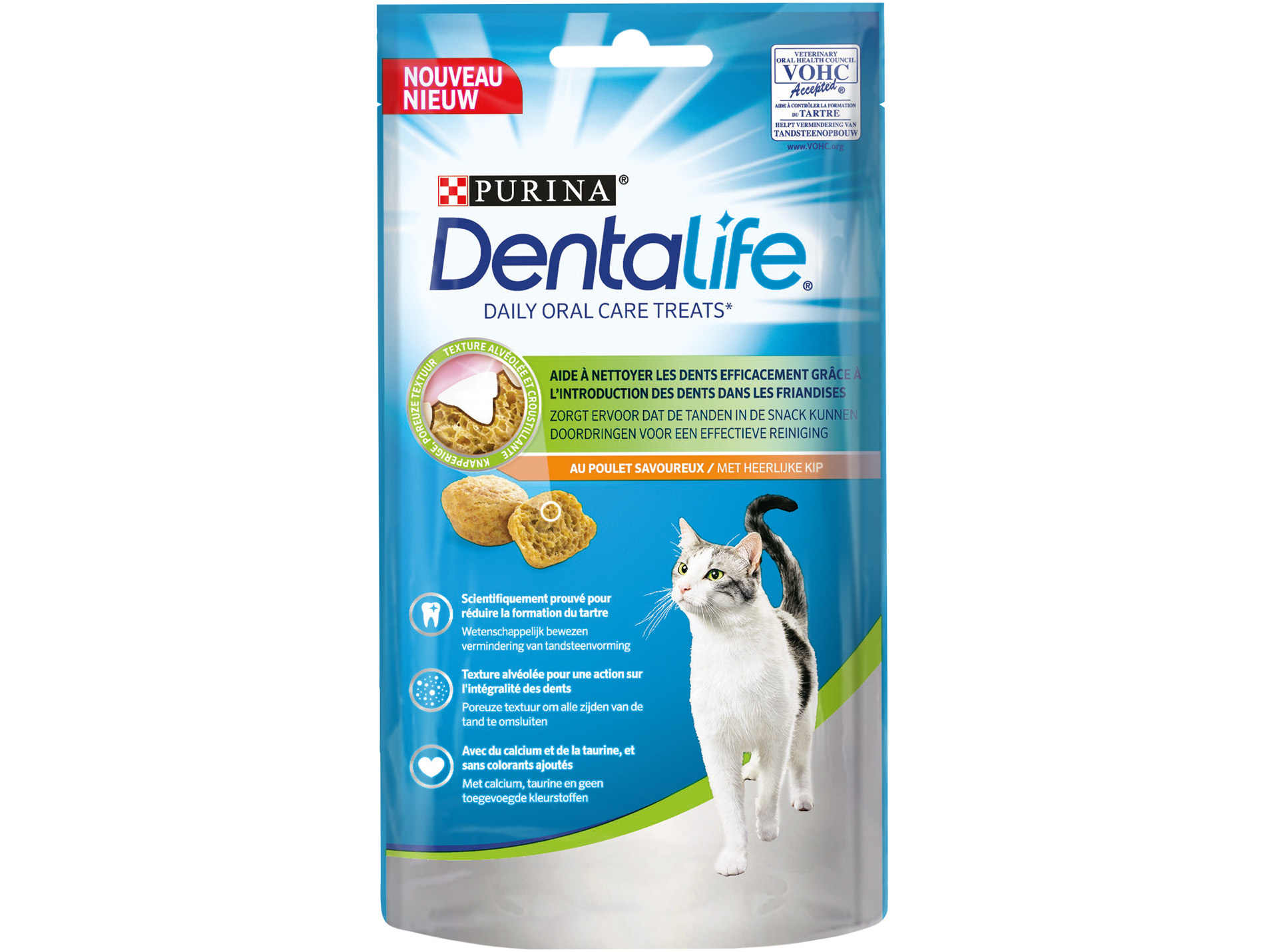 Friandise pour chat DENTALIFE poulet 40g