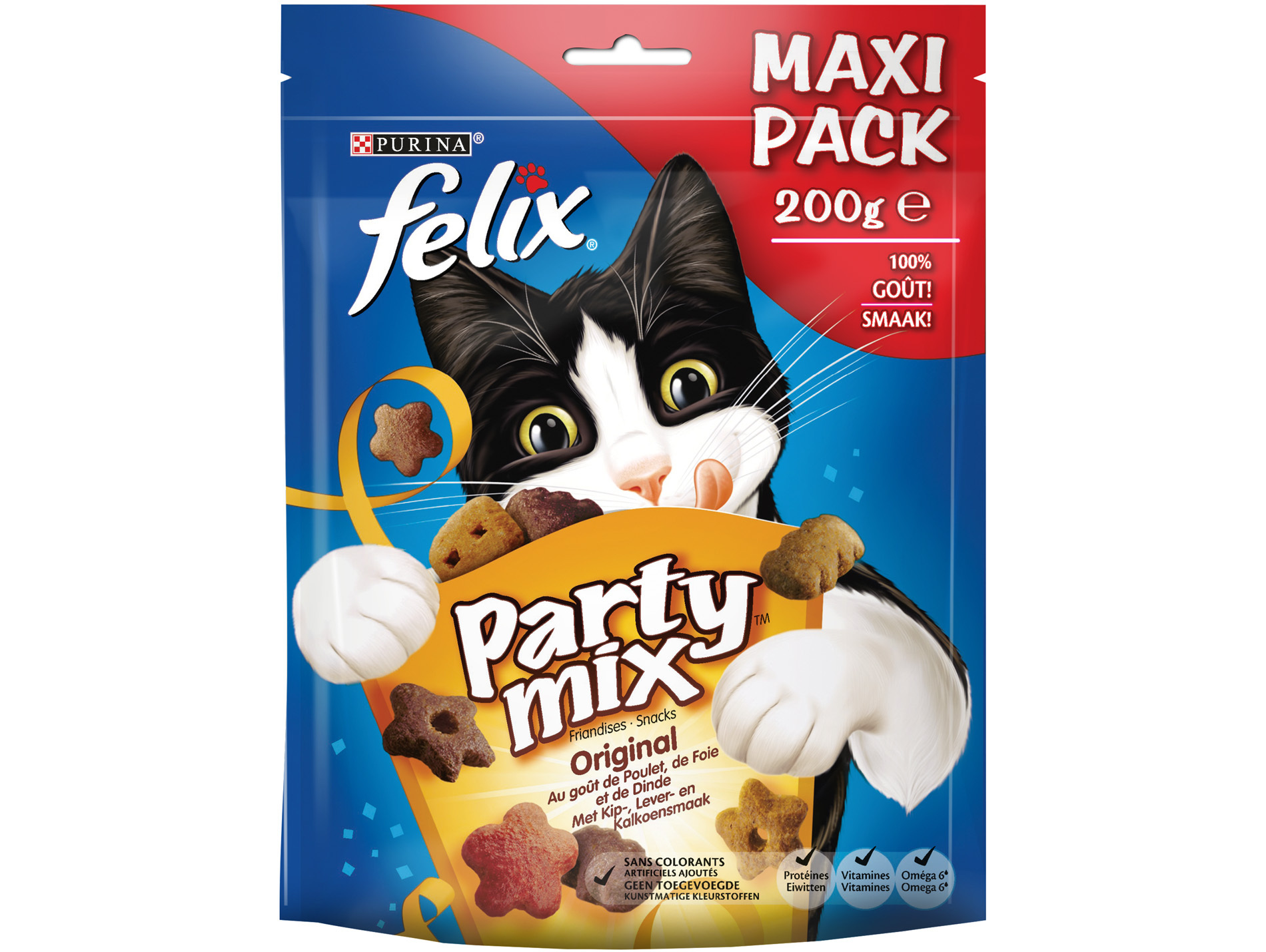 Friandise pour chat FELIX Party Mix original 200g