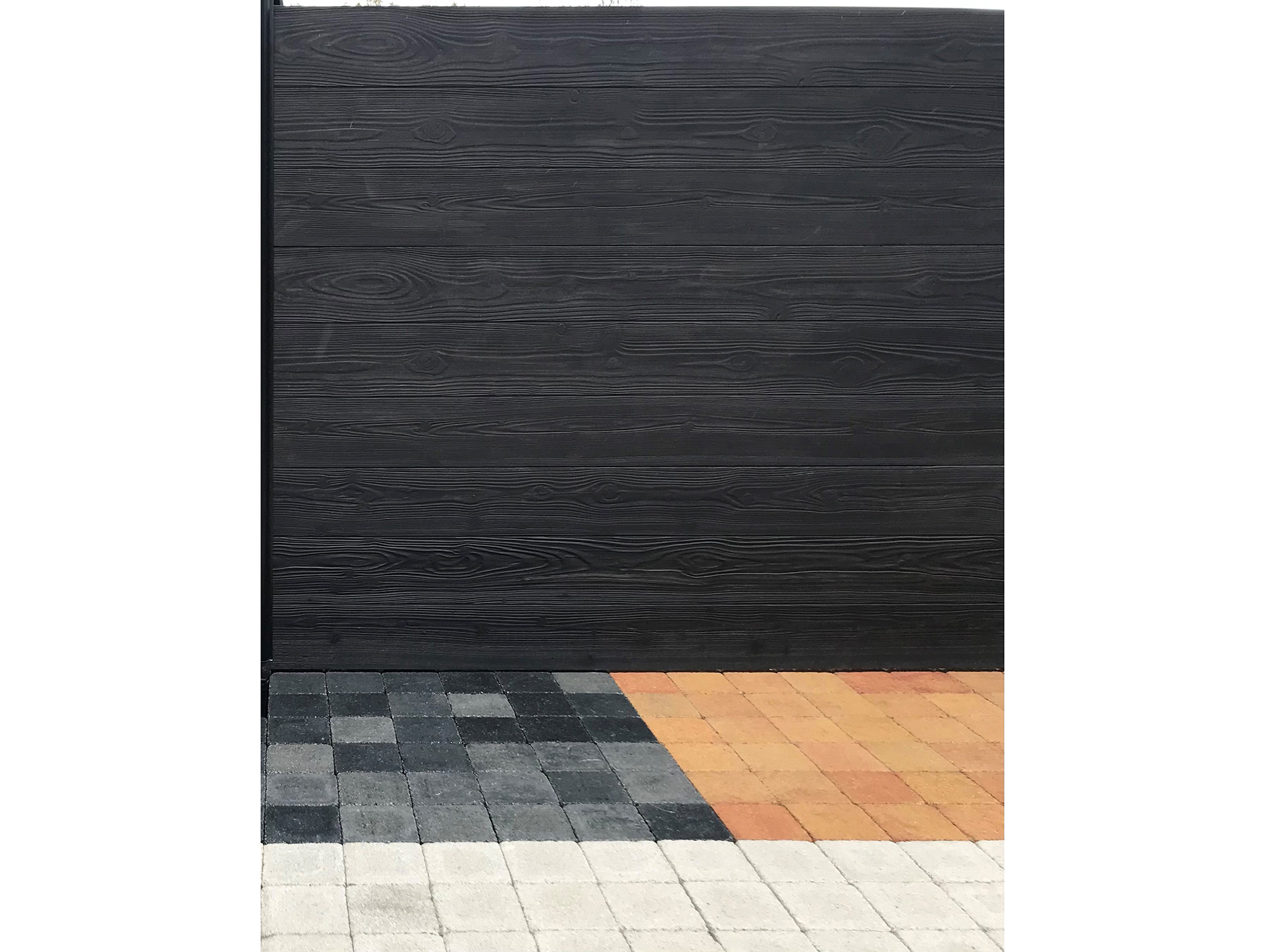 Plaque Lignum BHP 2x45cm L.1,92m anthracite