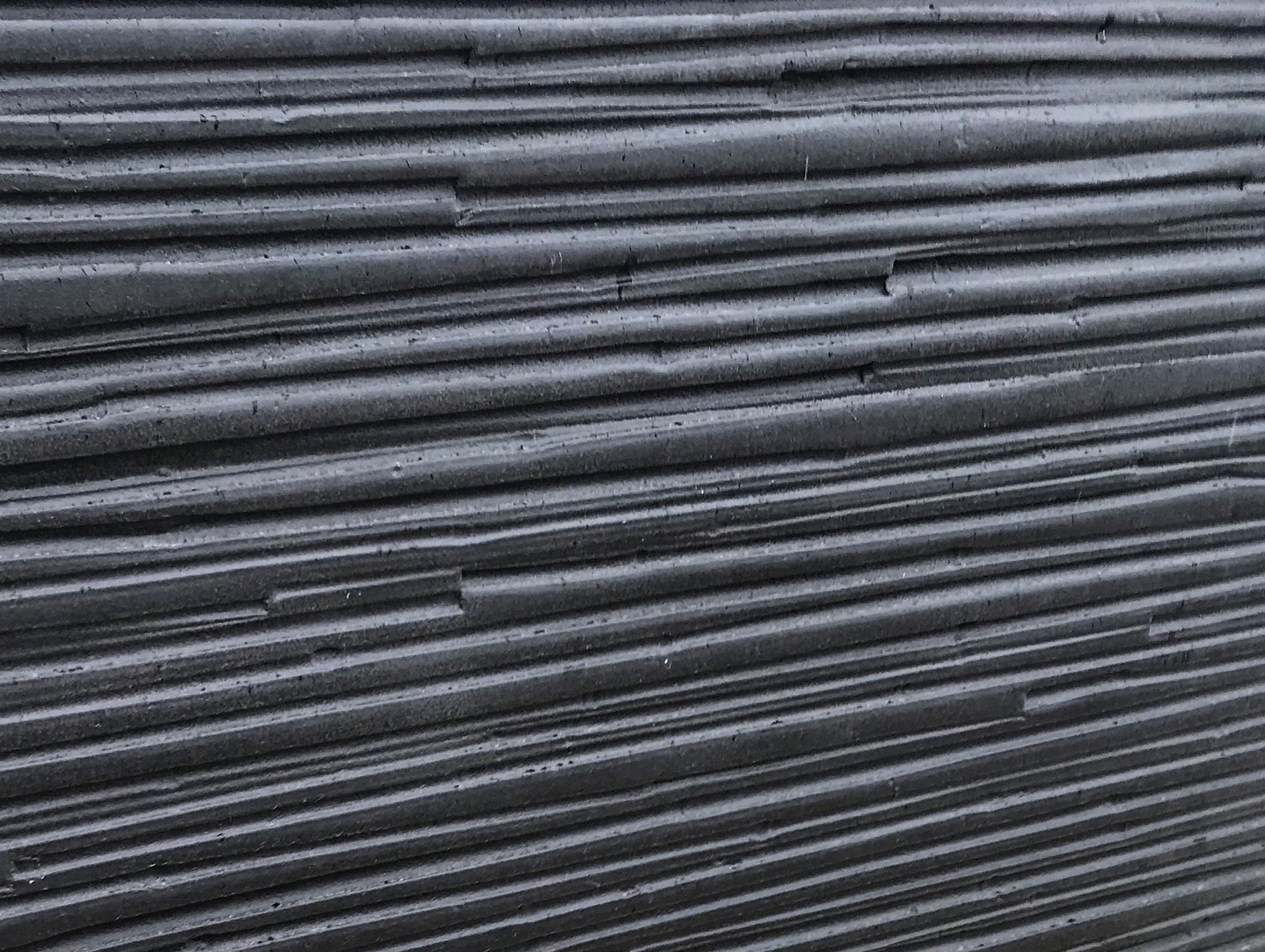 Plaque de soubassement PERIN Iller 192x45cm gris anthracite