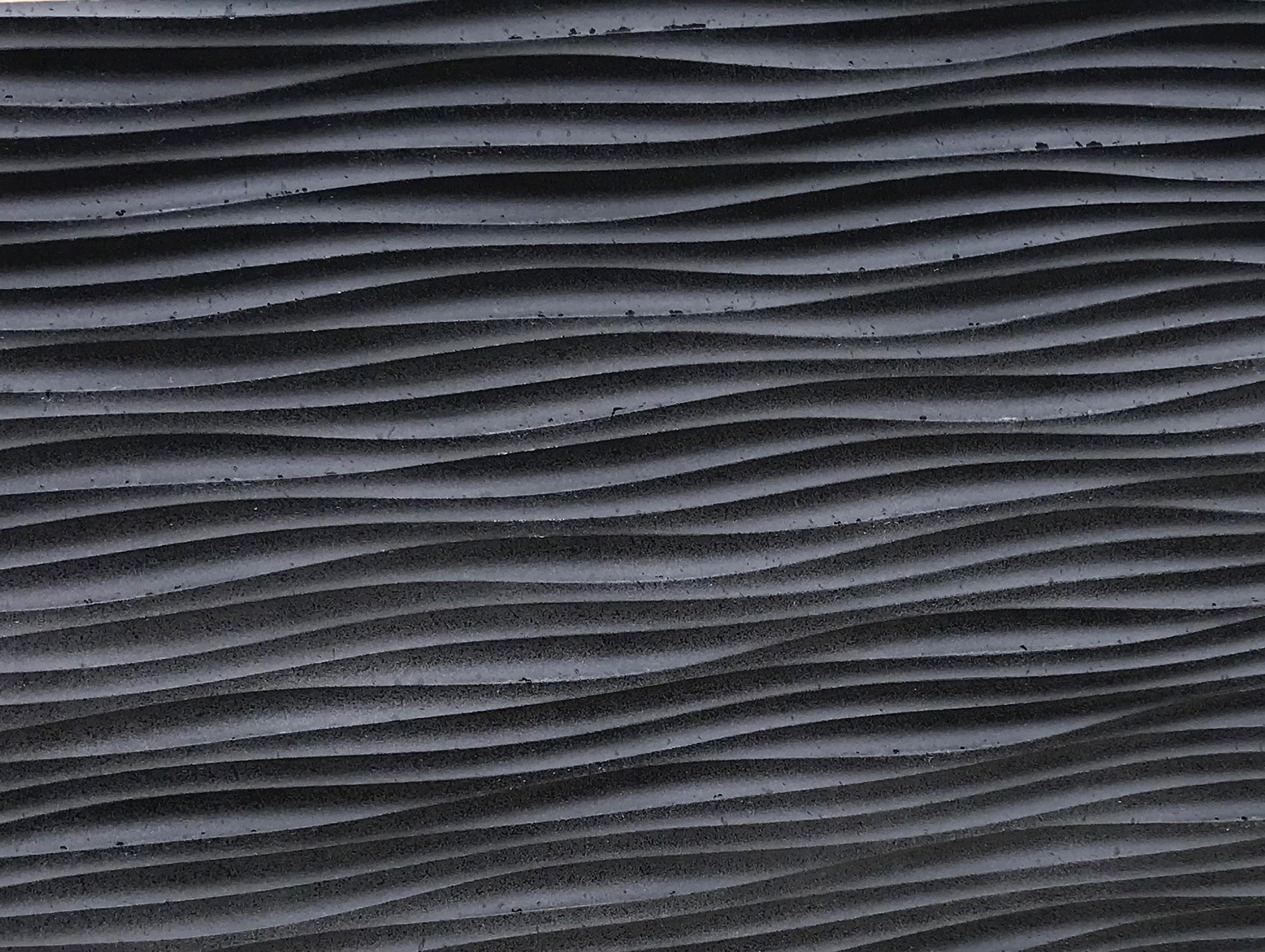 Plaque de soubassement PERIN Jamaica 192x45cm gris anthracite