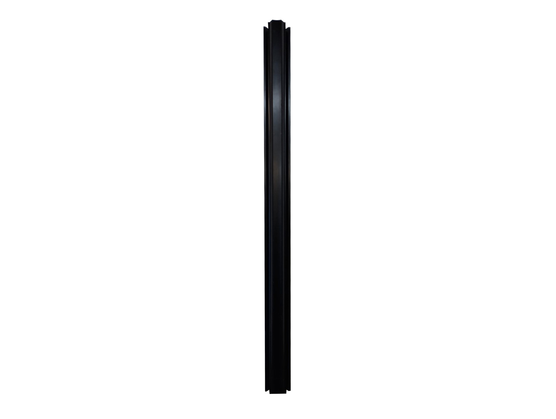 Poteau de clôture aluminium Lignium H.2,30m anthracite