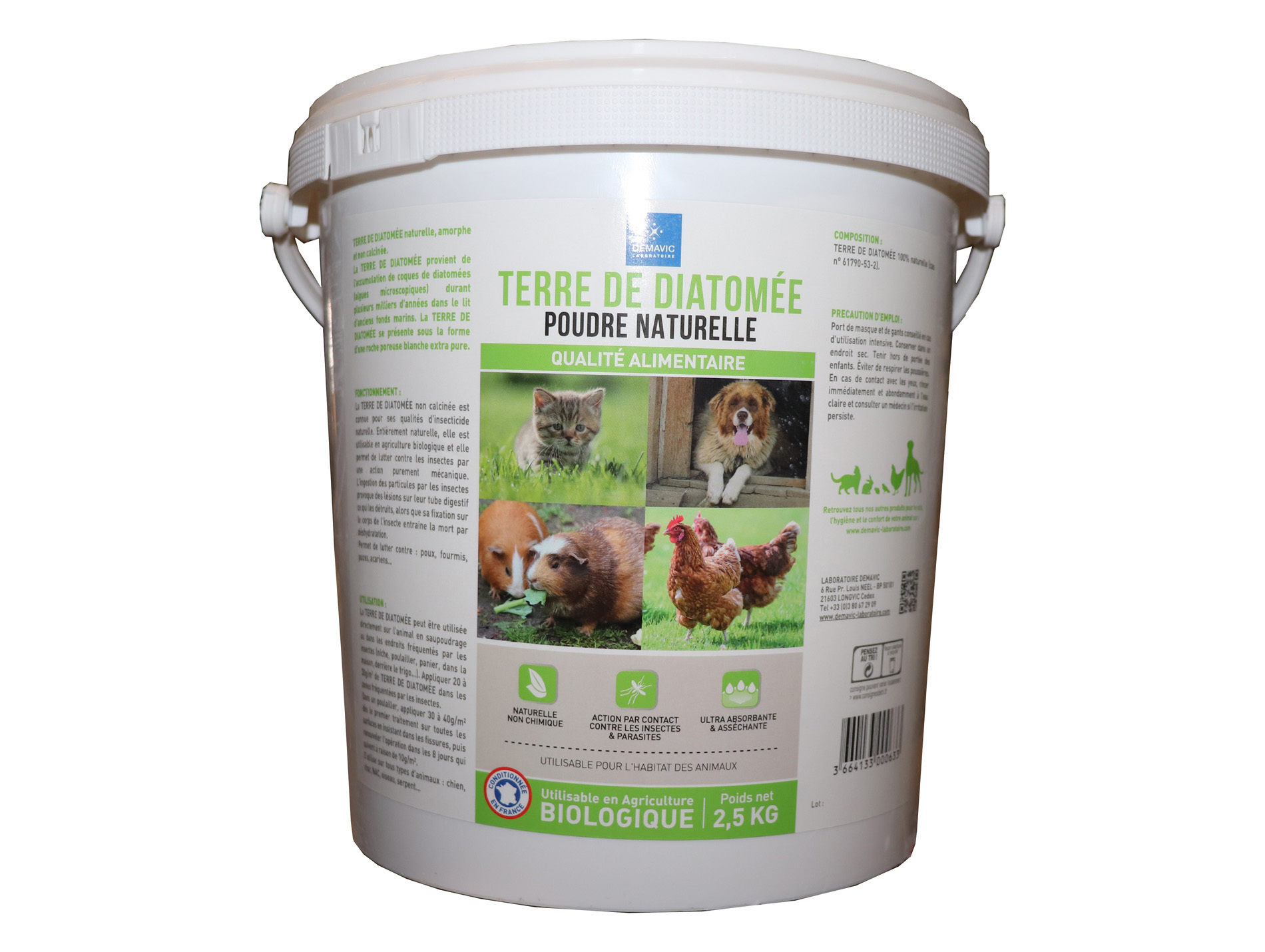 Terre de Diatomée 2,5kg