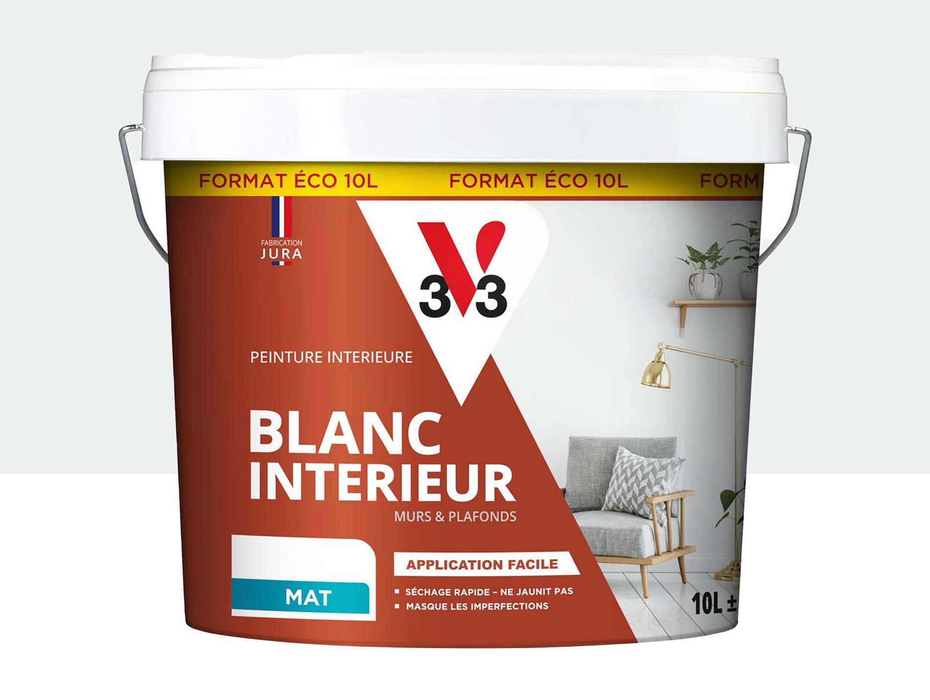 Peinture intérieur V33 Blanc mat 10L