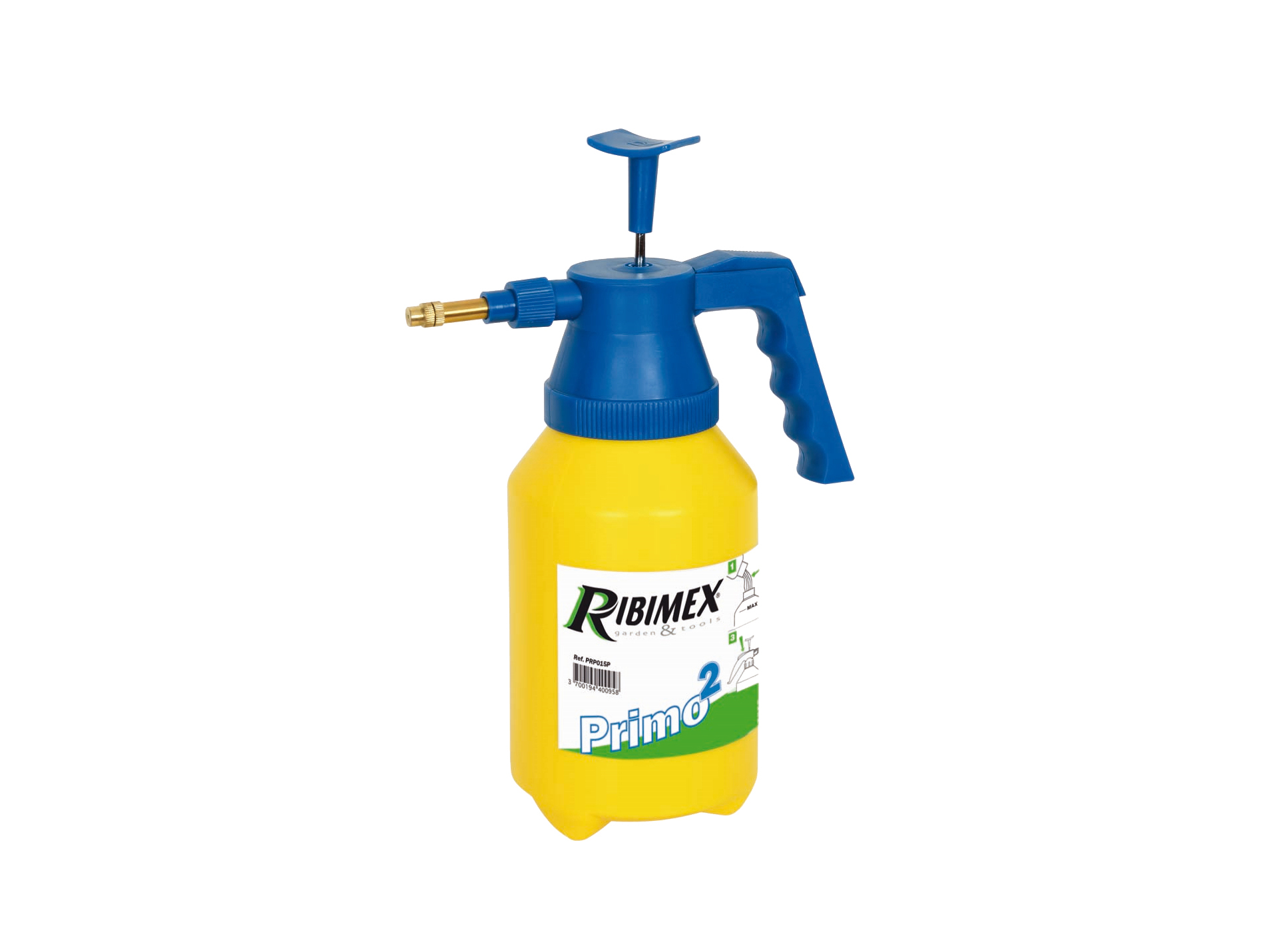Pulvérisateur à main RIBIMEX PRIMO pression préalable 1.3L