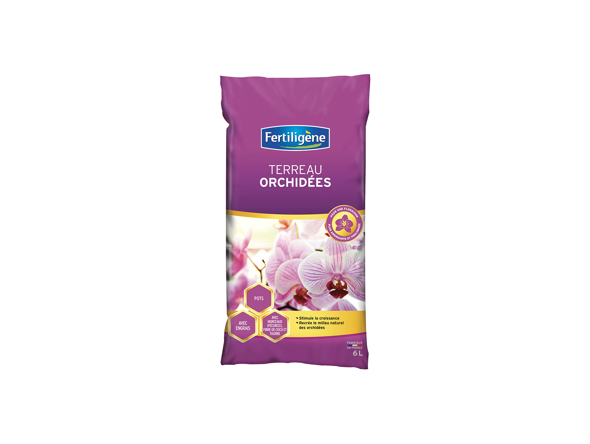 Terreau orchidées FERTILIGENE 6L