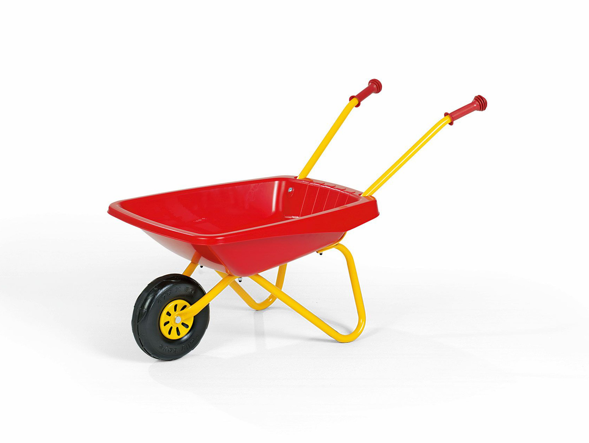 Brouette ROLLY TOYS Schubkarre métal 77cm rouge