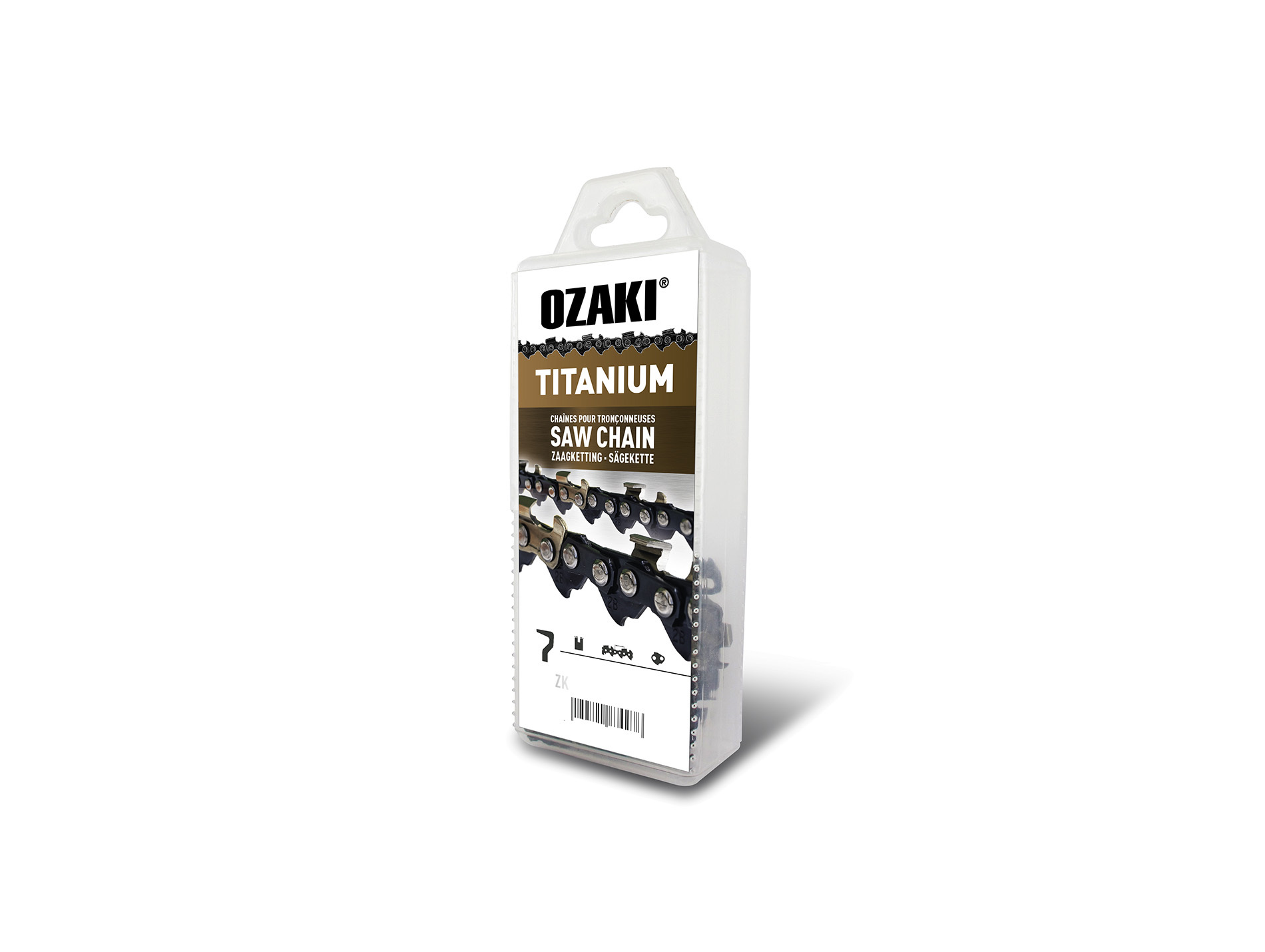 Chaîne semi-carrée OZAKI 3/8" Ø1,3mm 72 maillons