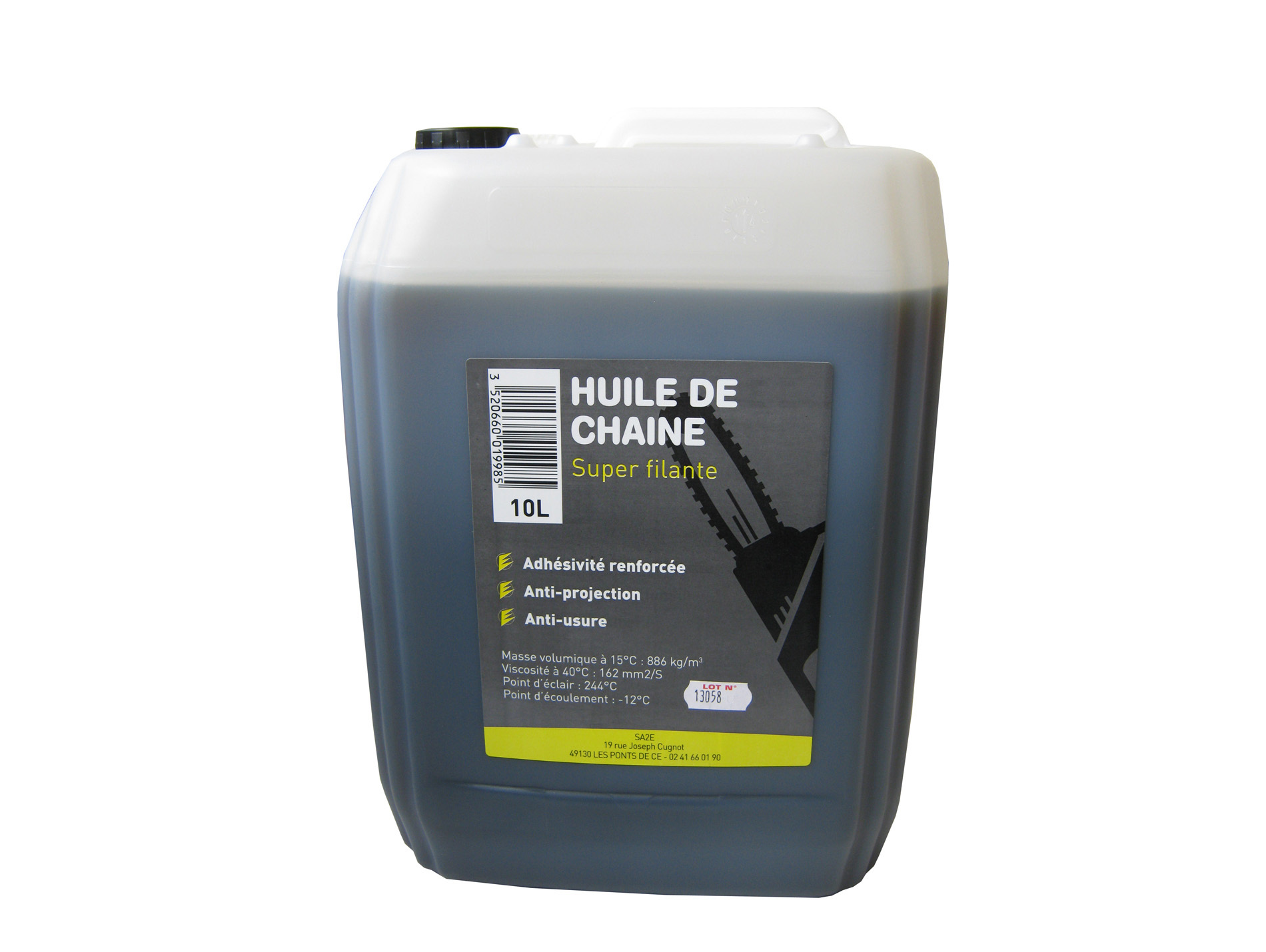 Huile Chaine Tronconneuse Super Filante 10L
