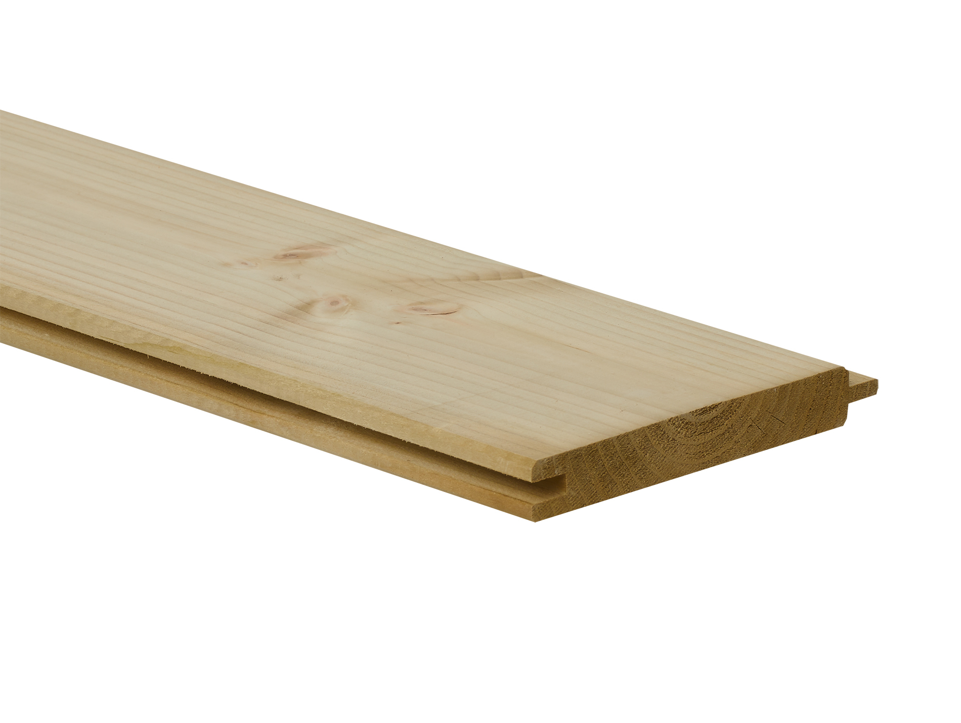 Lame de cloture bois rainurée 21x145mm L.180cm vert