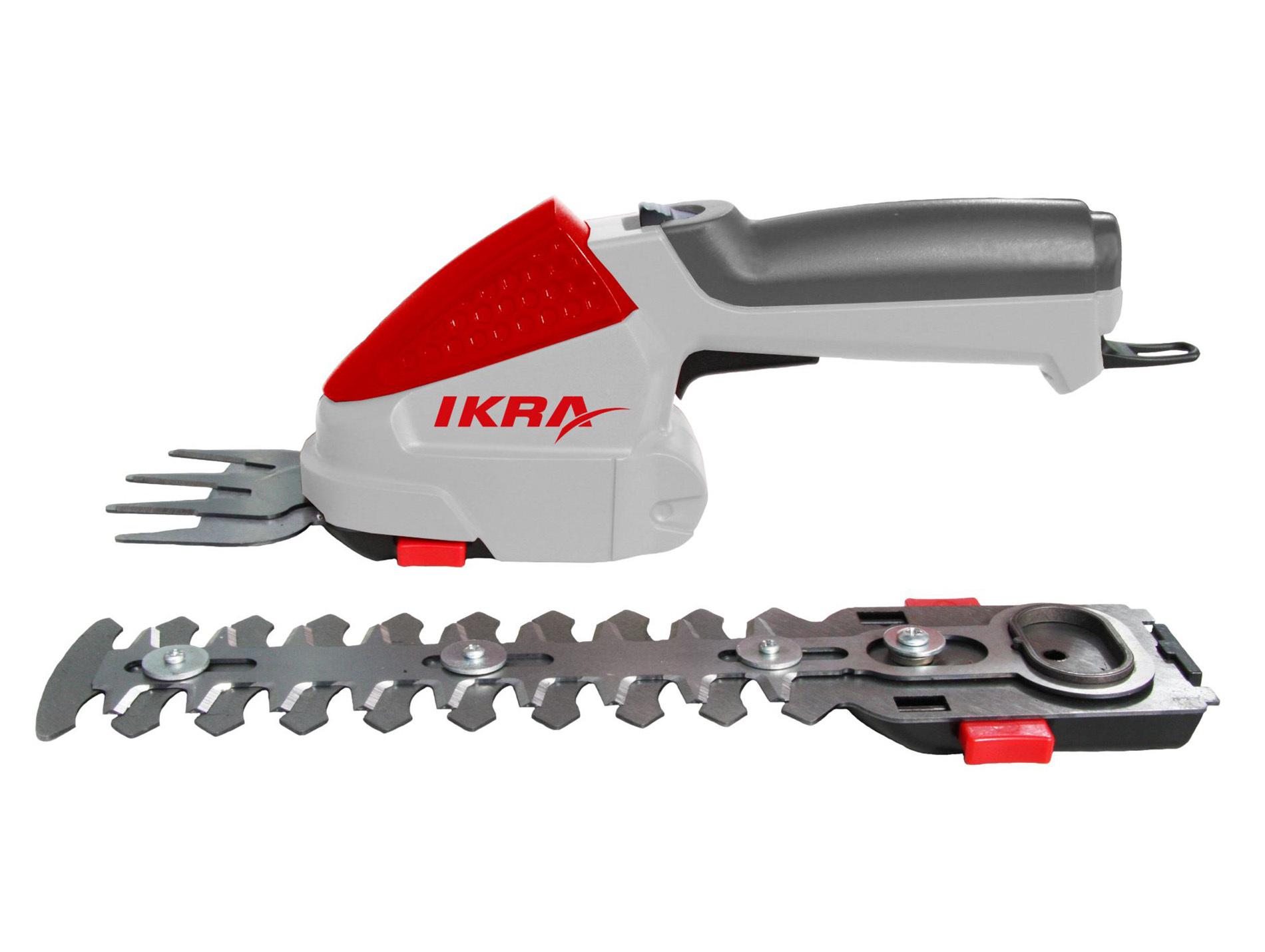 Cisaille à gazon et arbustes à batterie IKRA