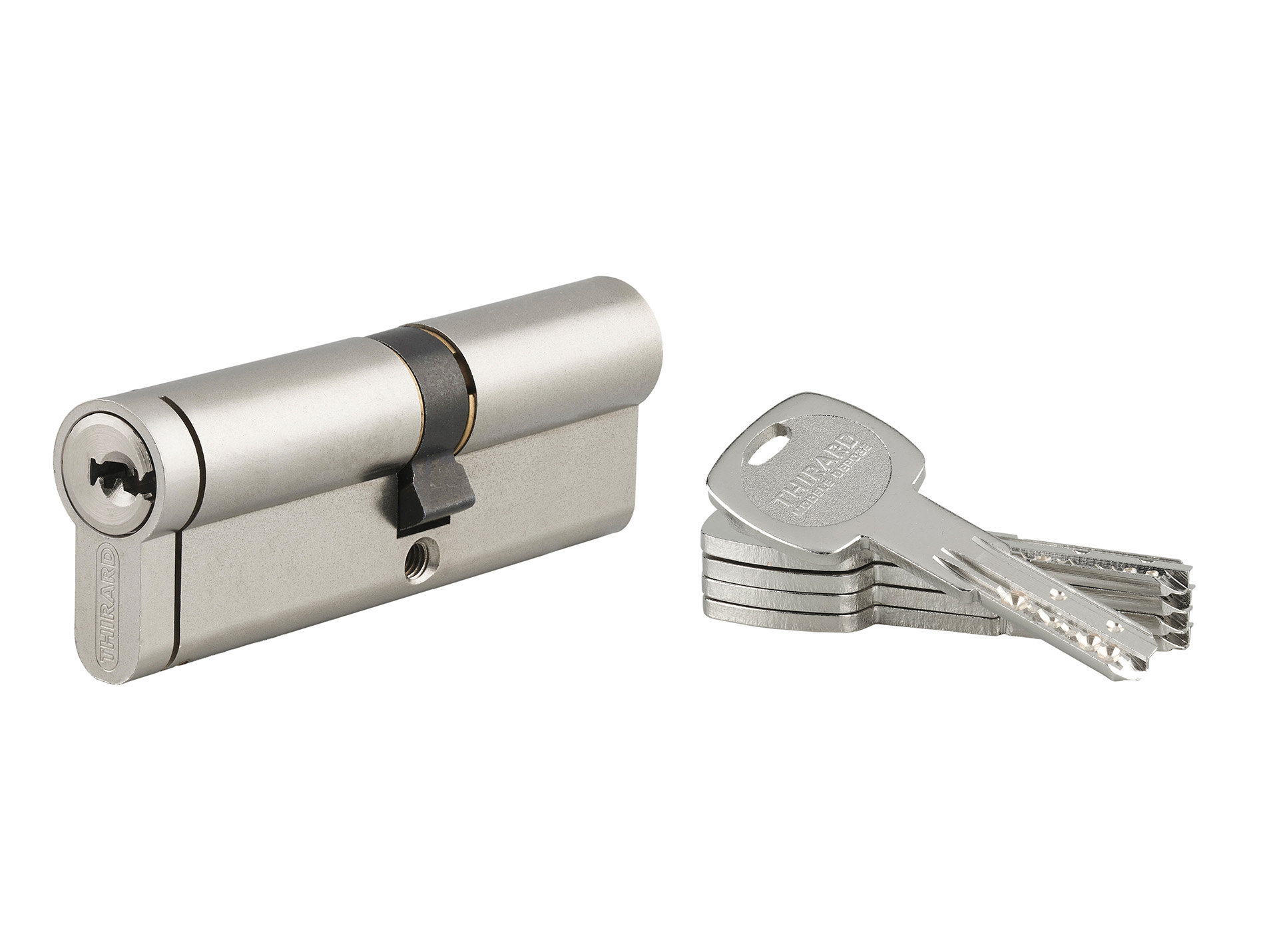 Cylindre THIRARD T2 40x50 nickelé fonction urgence