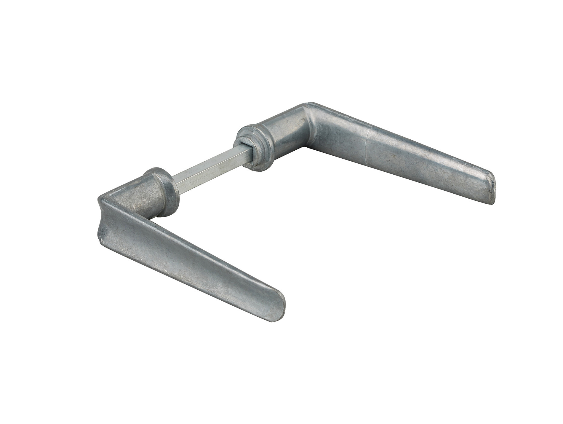 Poignée de porte d'entrée THIRARD à béquille double + fourreau 6mm