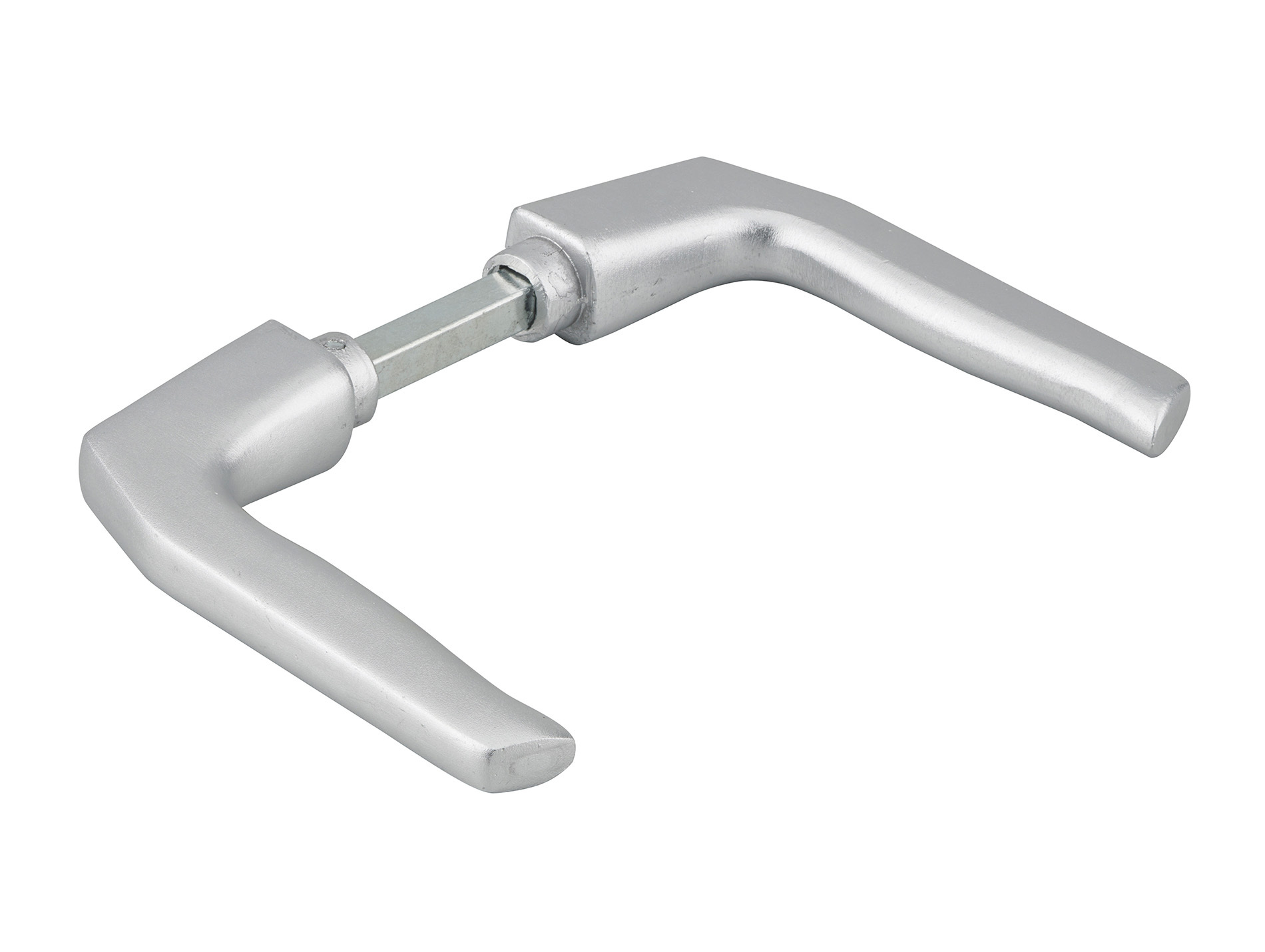 Poignée de porte d'entrée THIRARD à béquille double 8mm