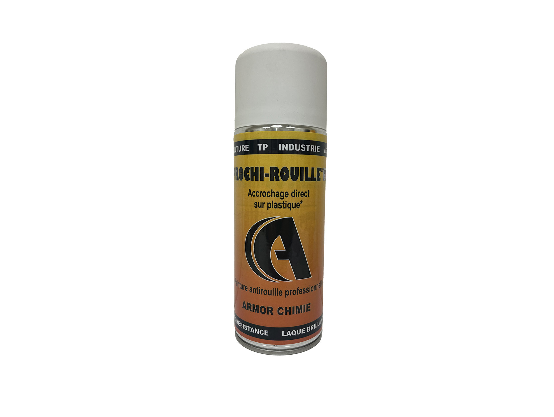 Peinture antirouille aérosol PROCHIROUILLE Blanc mat 207 400ml