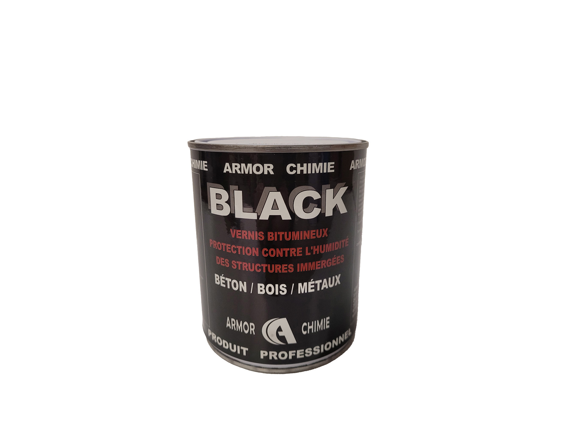 Vernis bitumeux ARMOR CHIMIE Black 750ml