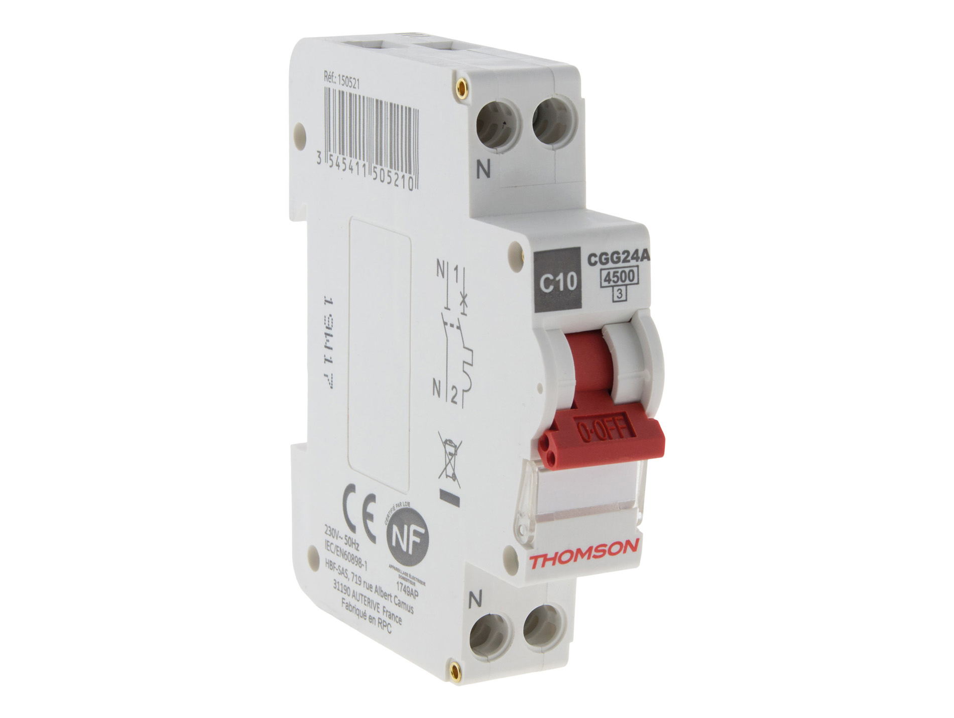 Disjoncteur THOMSON 10A