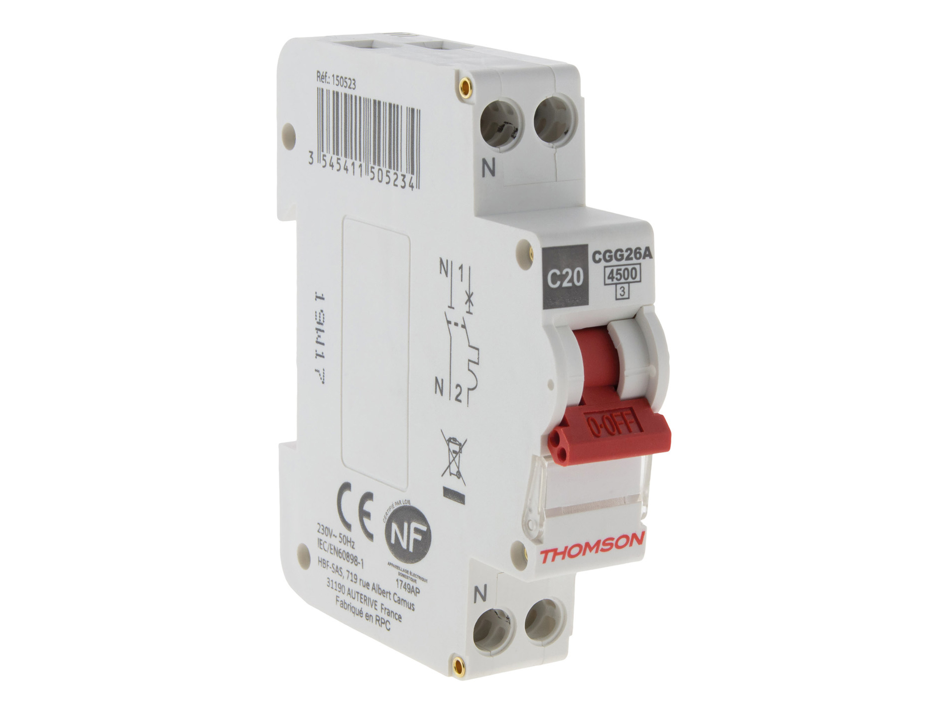 Disjoncteur THOMSON 20A