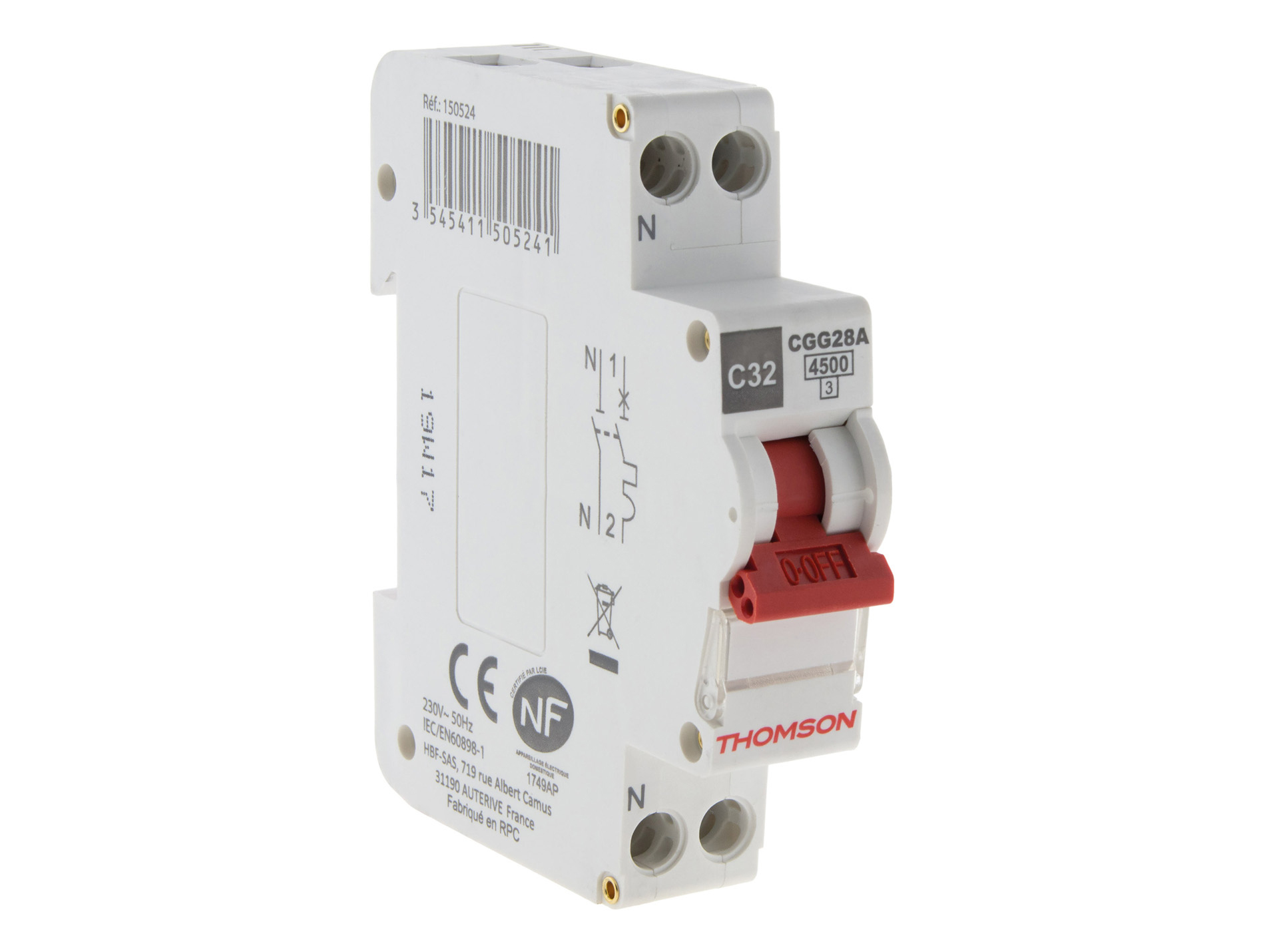 Disjoncteur THOMSON 32A
