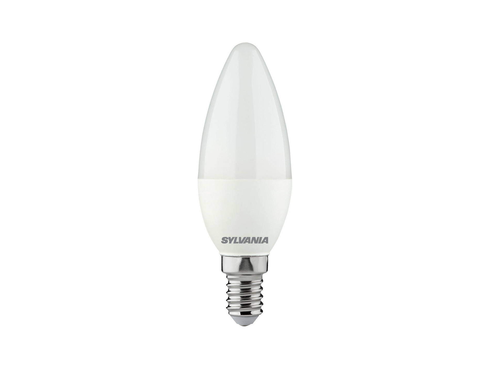 Ampoule LED SYLVANIA Flamme dépolie E14 4,5W 470lm 2700K