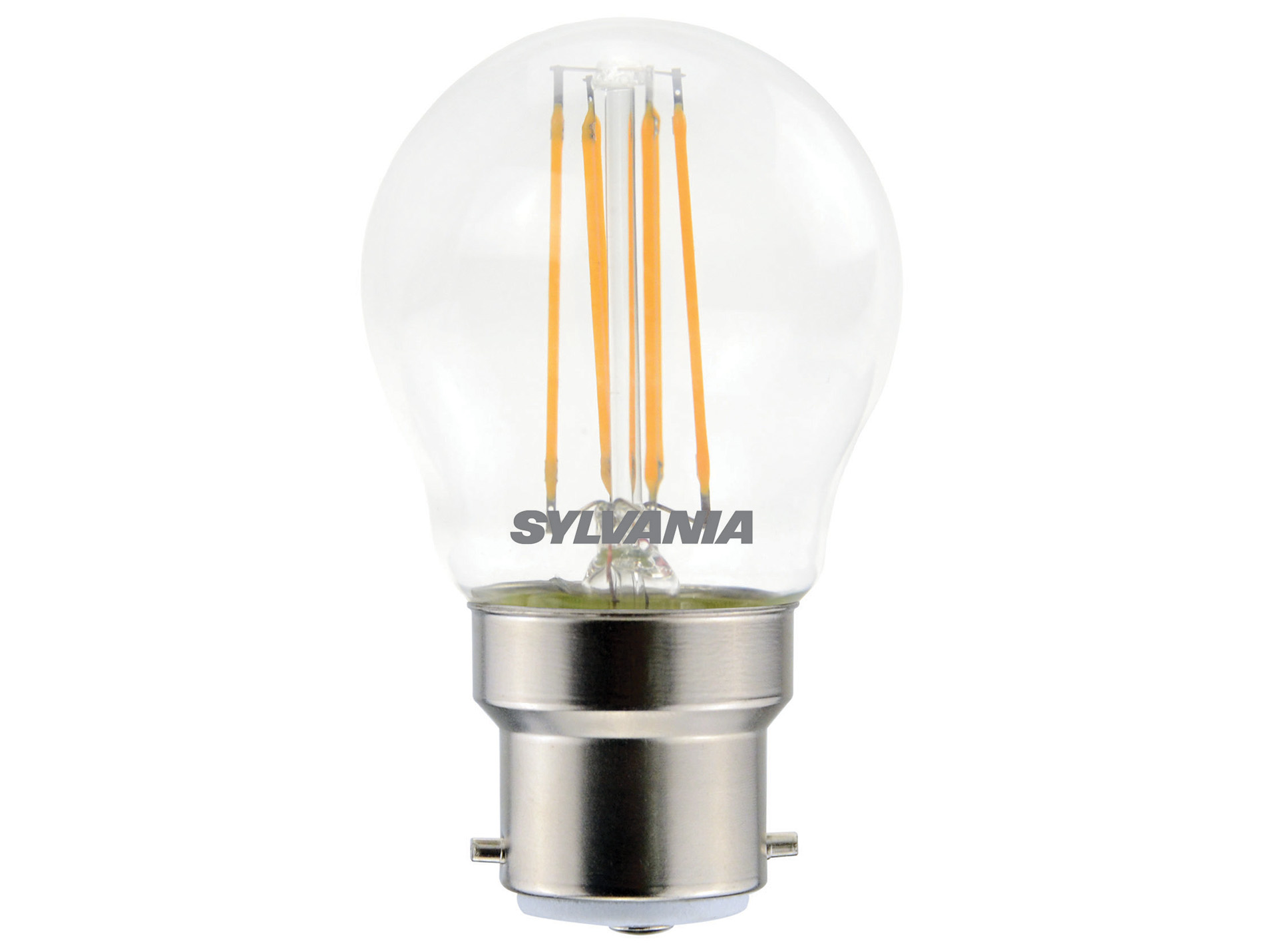 Ampoule LED SYLVANIA Retro sphérique B22 470lm 2700K
