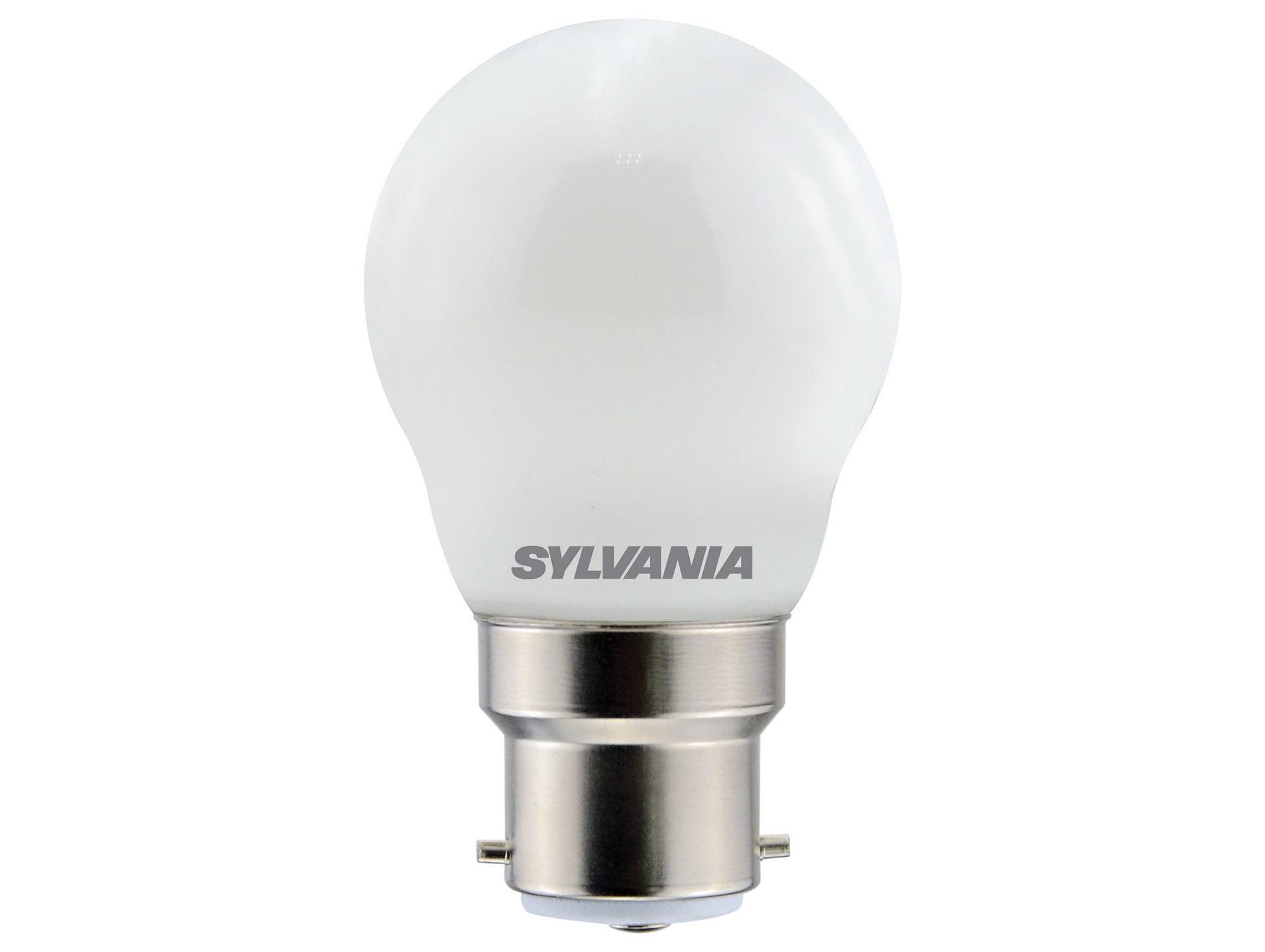 Ampoule LED SYLVANIA Retro sphérique satiné B22 470lm