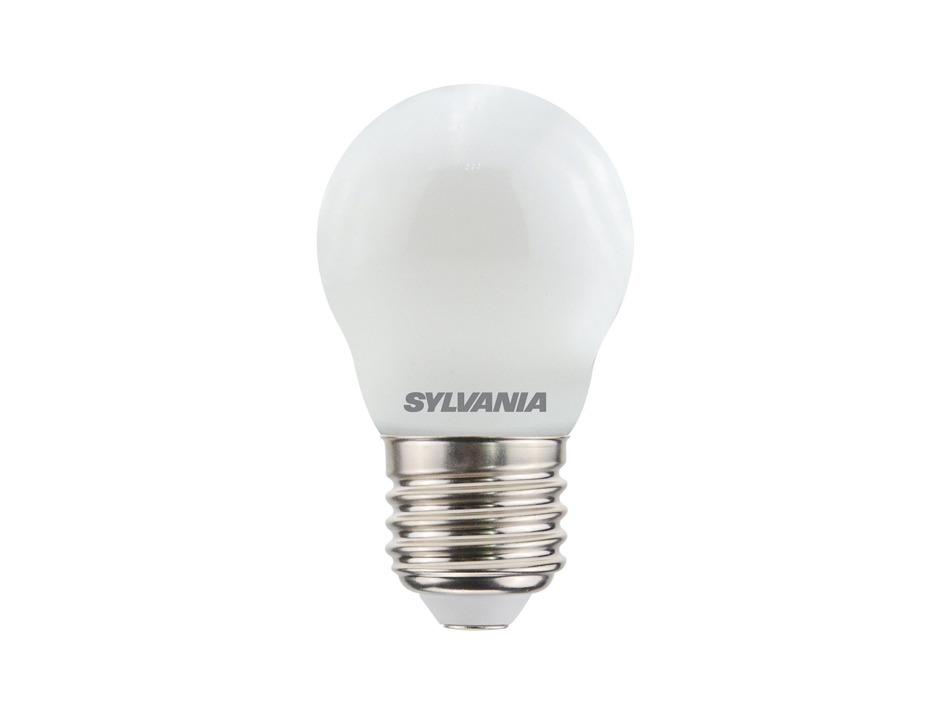 Ampoule LED SYLVANIA Retro sphérique satiné E27 4,5W 470lm 2700K