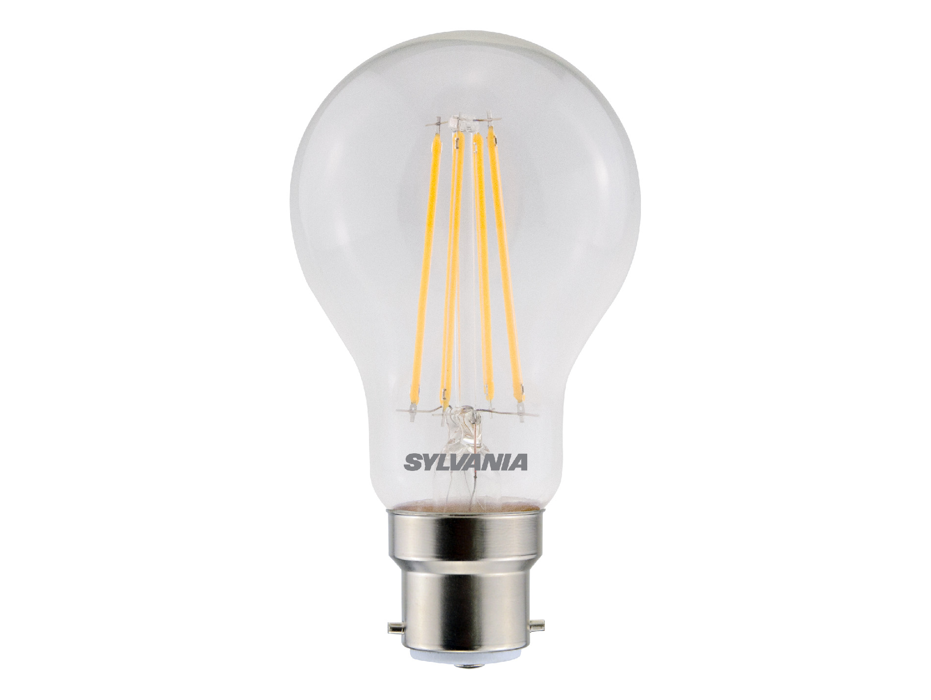 Ampoule LED SYLVANIA Retro A60 B22 7W 806lm 2700K x4