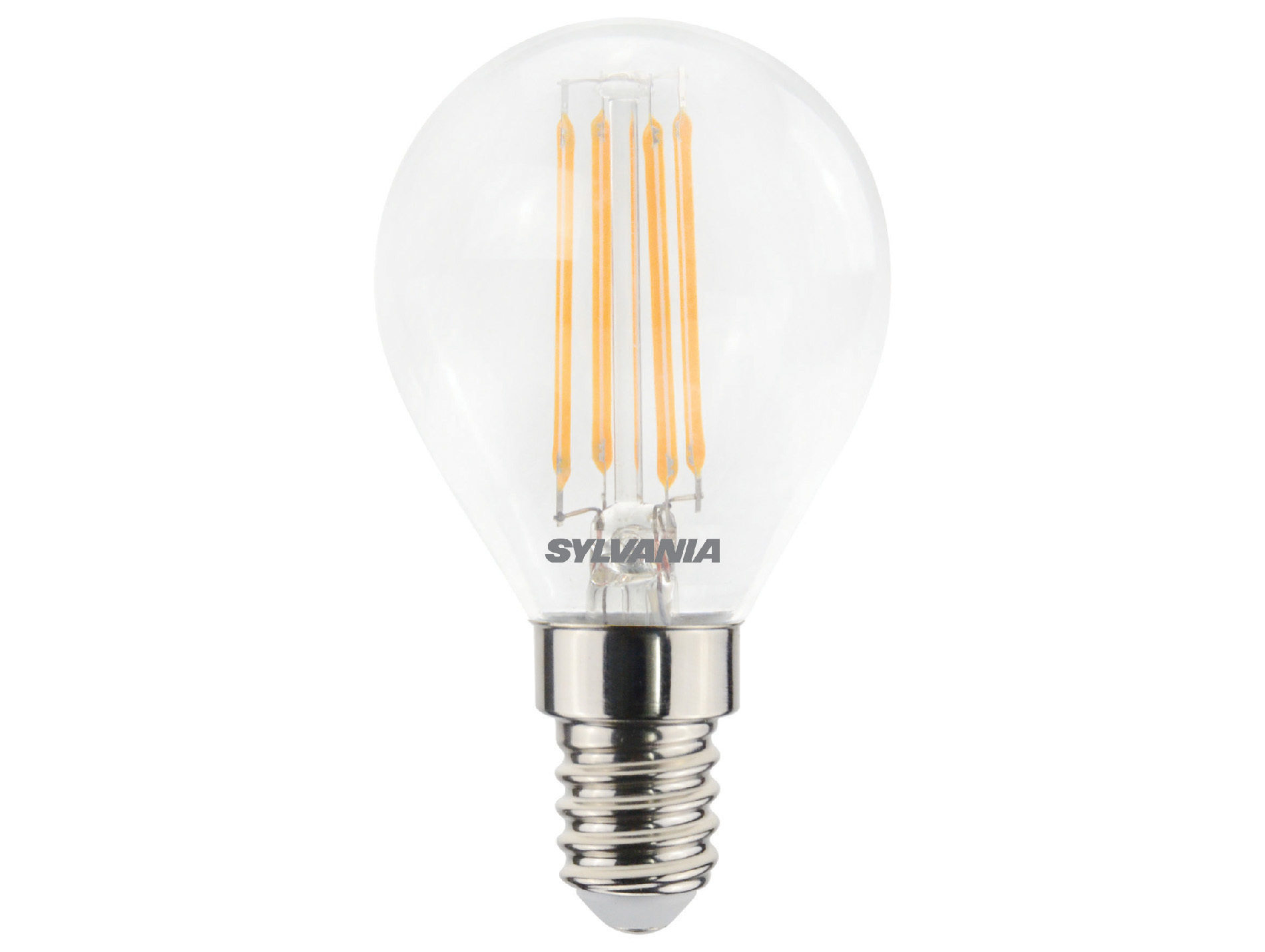 Ampoule LED SYLVANIA Retro sphérique E14 4,5W 470lm 2700K