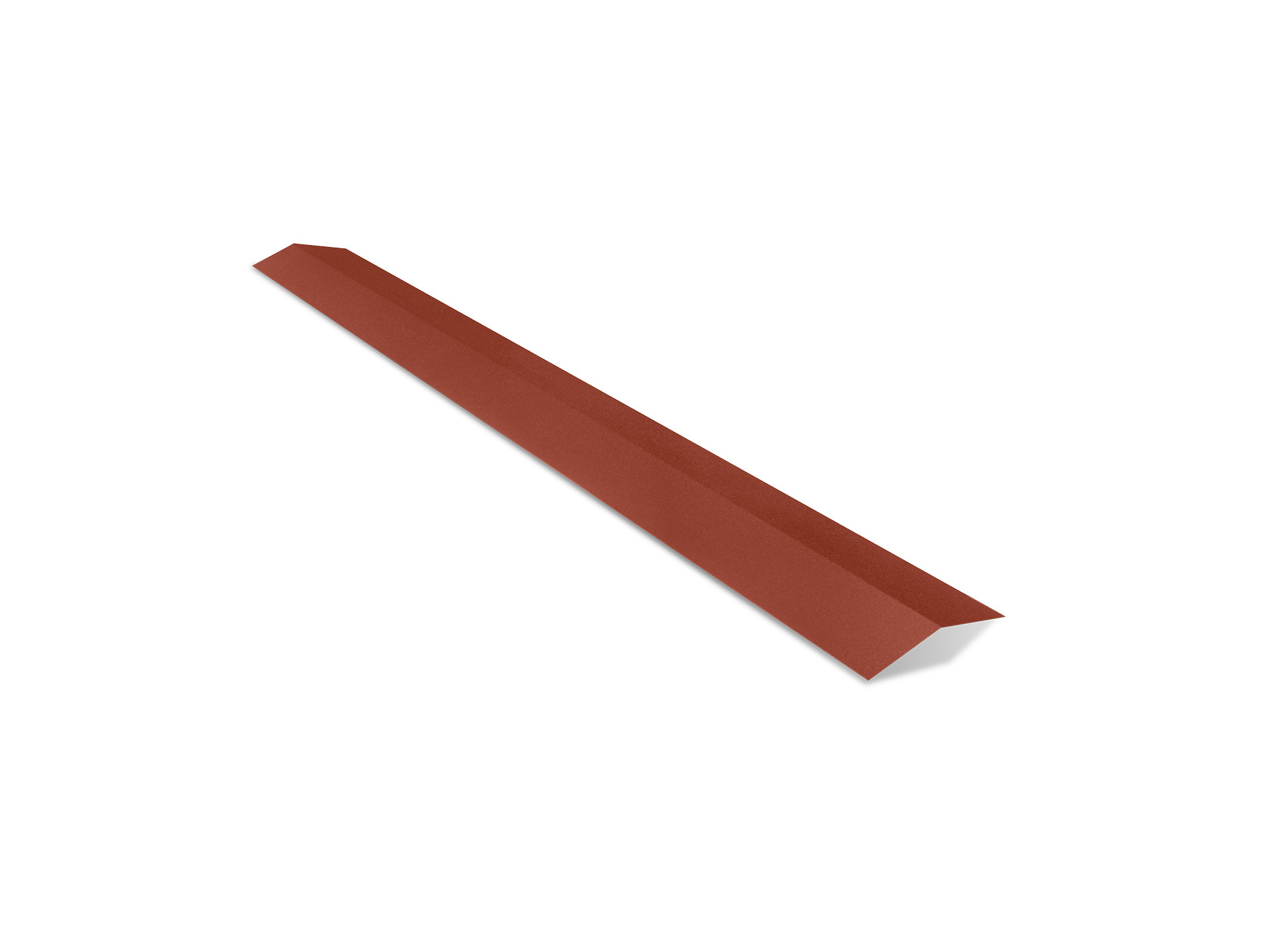 Faîtière pour tuile acier R Pro 1m rouge