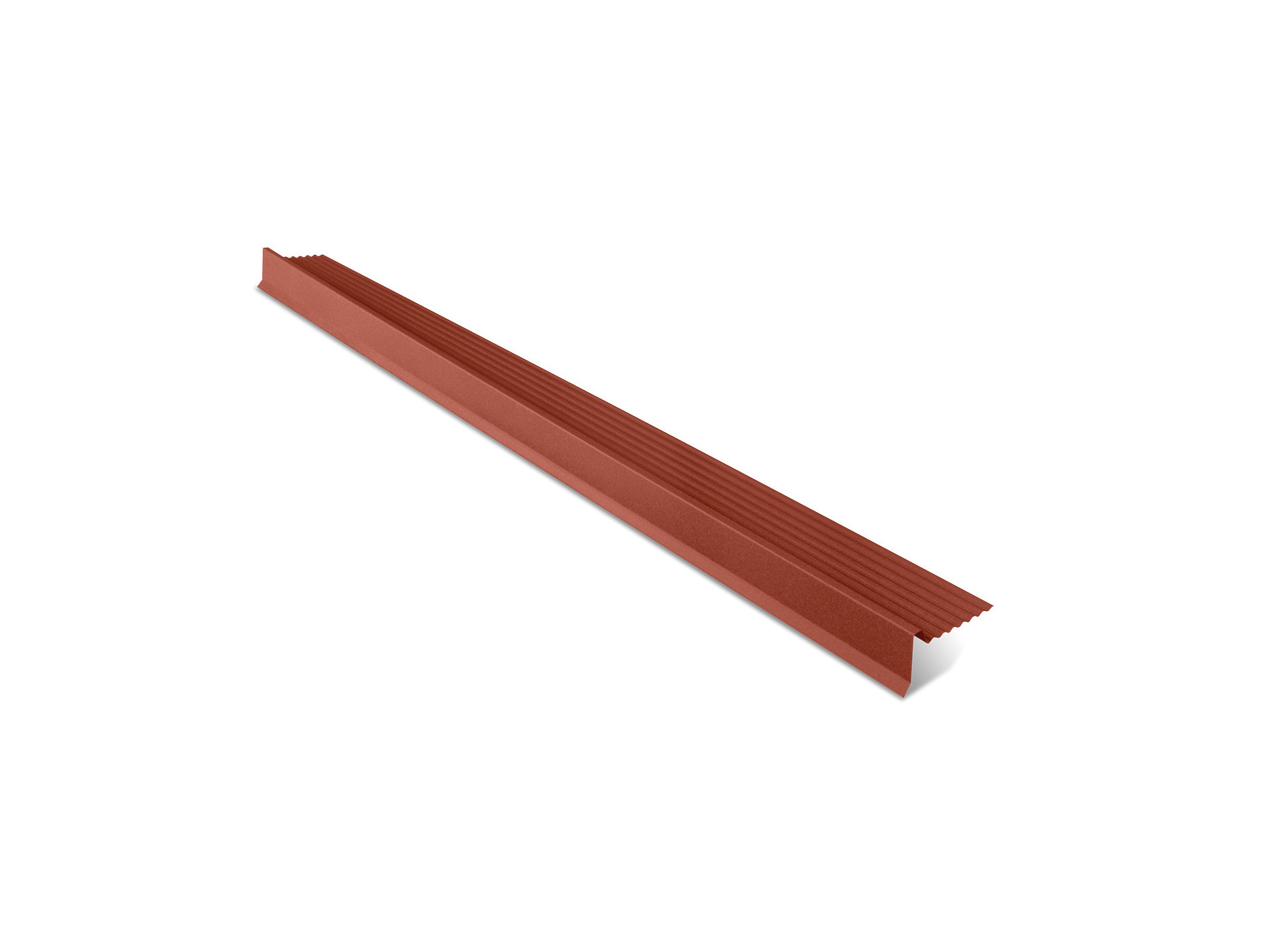 Rive pour tuile acier R Pro L.1,20m rouge