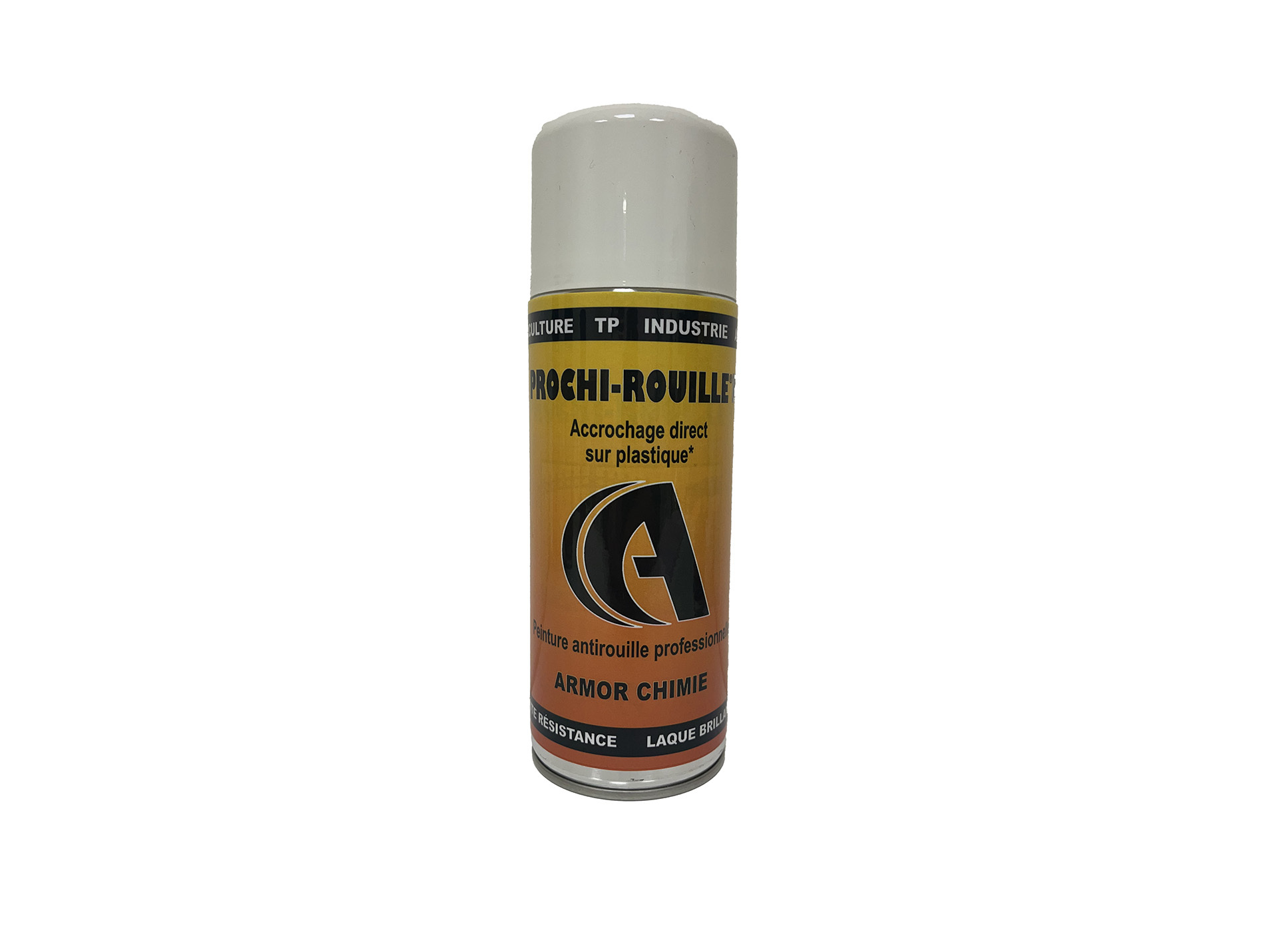 Peinture antirouille aérosol PROCHIROUILLE Blanc 9010 400ml
