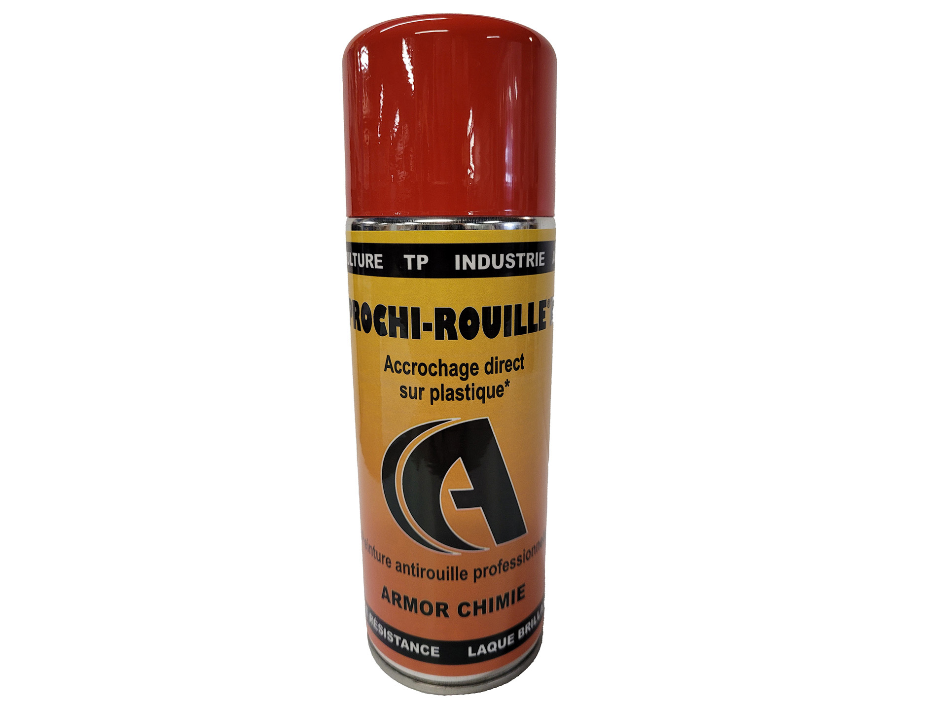 Peinture antirouille aérosol PROCHIROUILLE Rouge Kuhn 1416 400ml