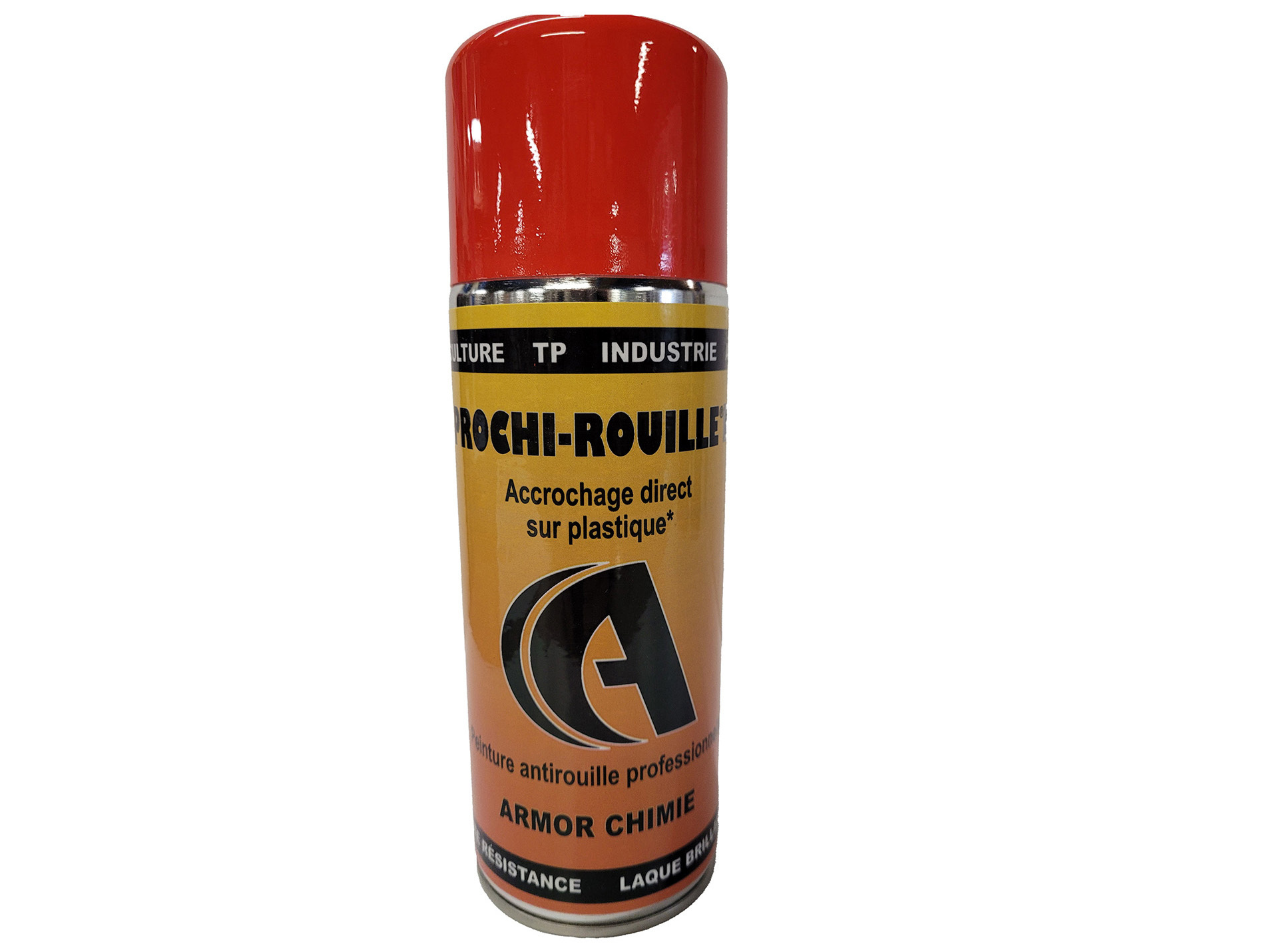 Peinture antirouille aérosol PROCHIROUILLE Rouge Kuhn 1403 400ml