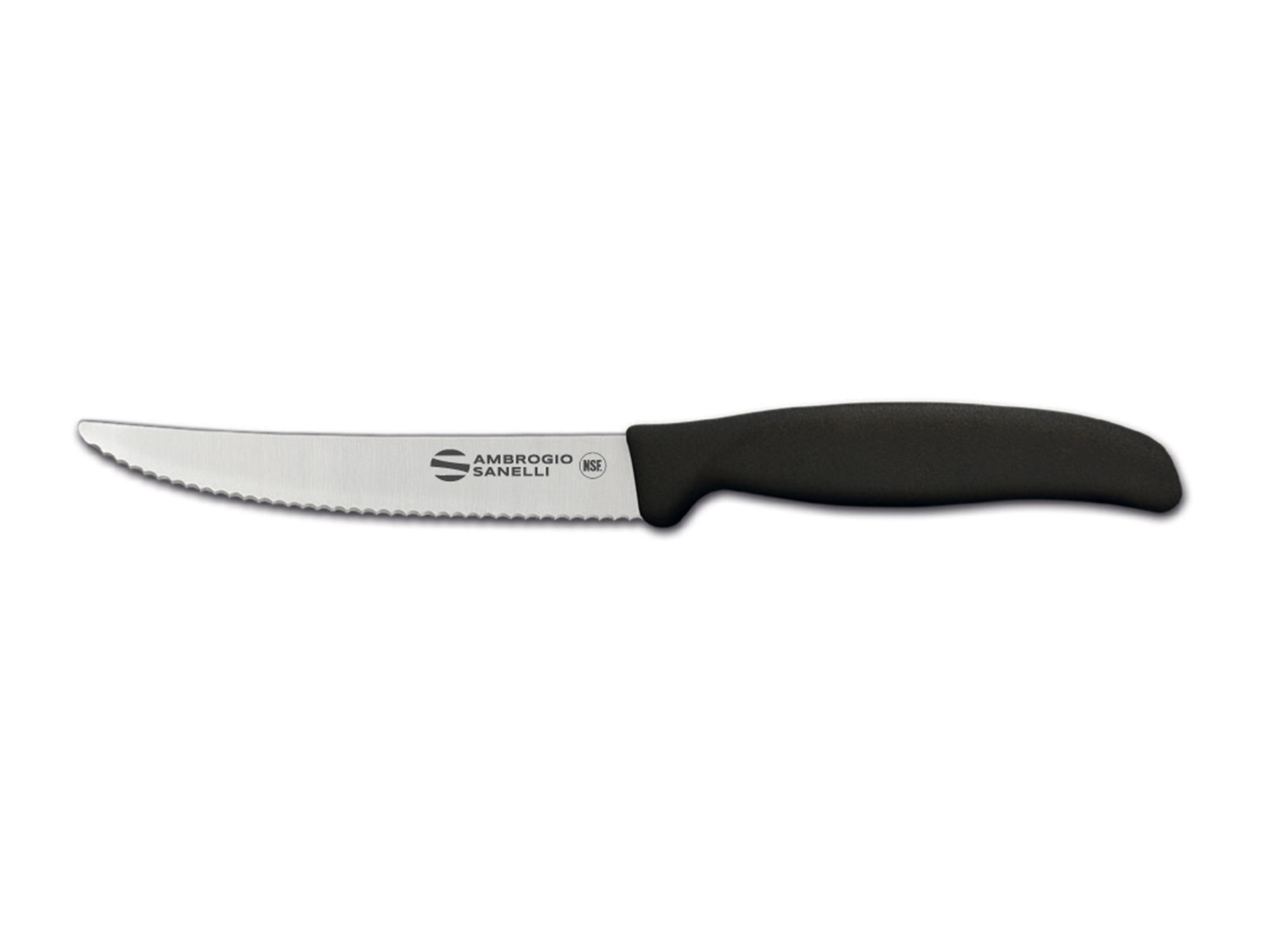 Coffret 6 couteaux à steak lame dentée 12cm