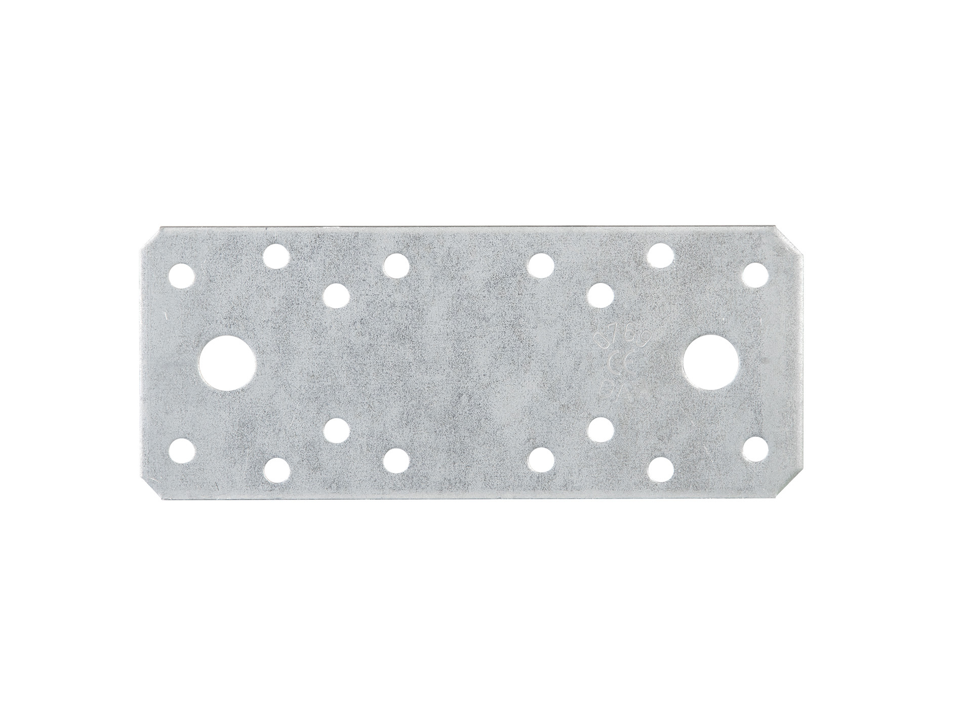 Platine d'assemblage galvanisée 133x55mm